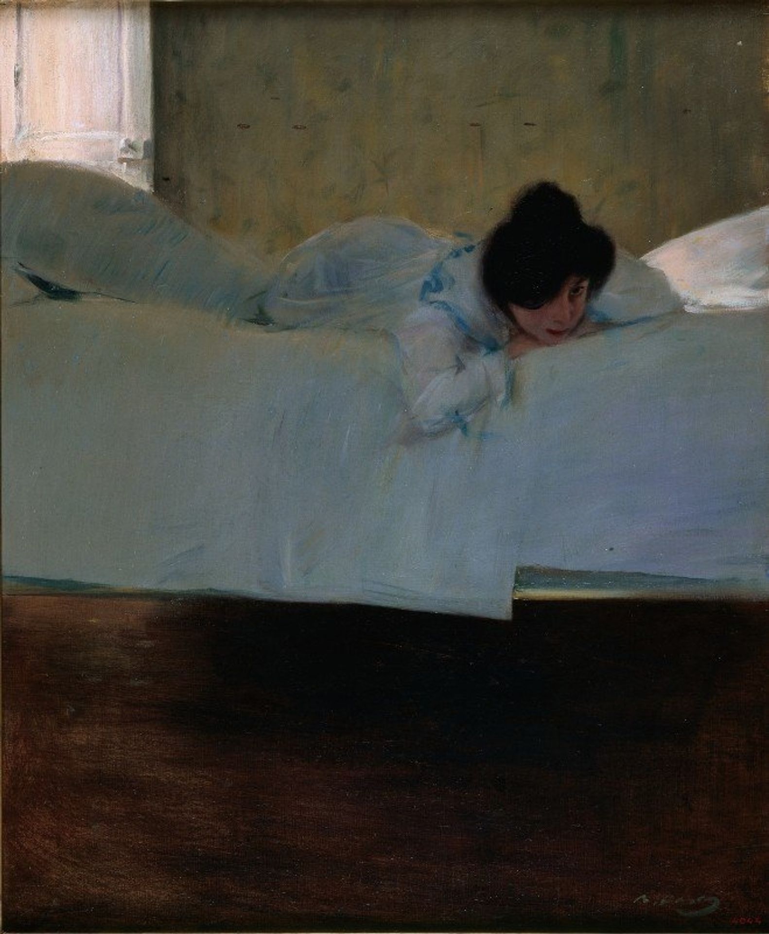 Laziness by Ramón Casas