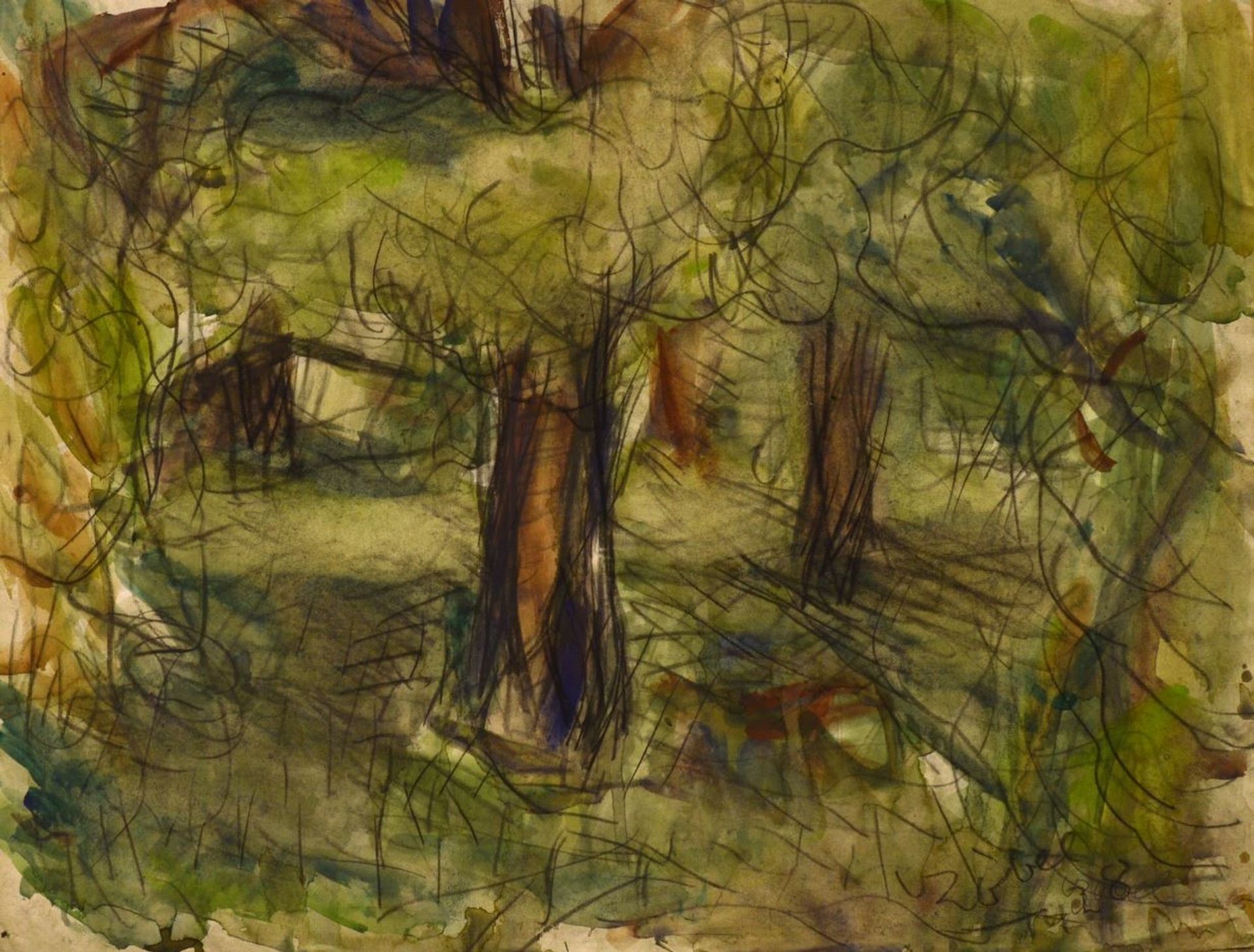 Bela Czobel, Forest by Bela Czobel