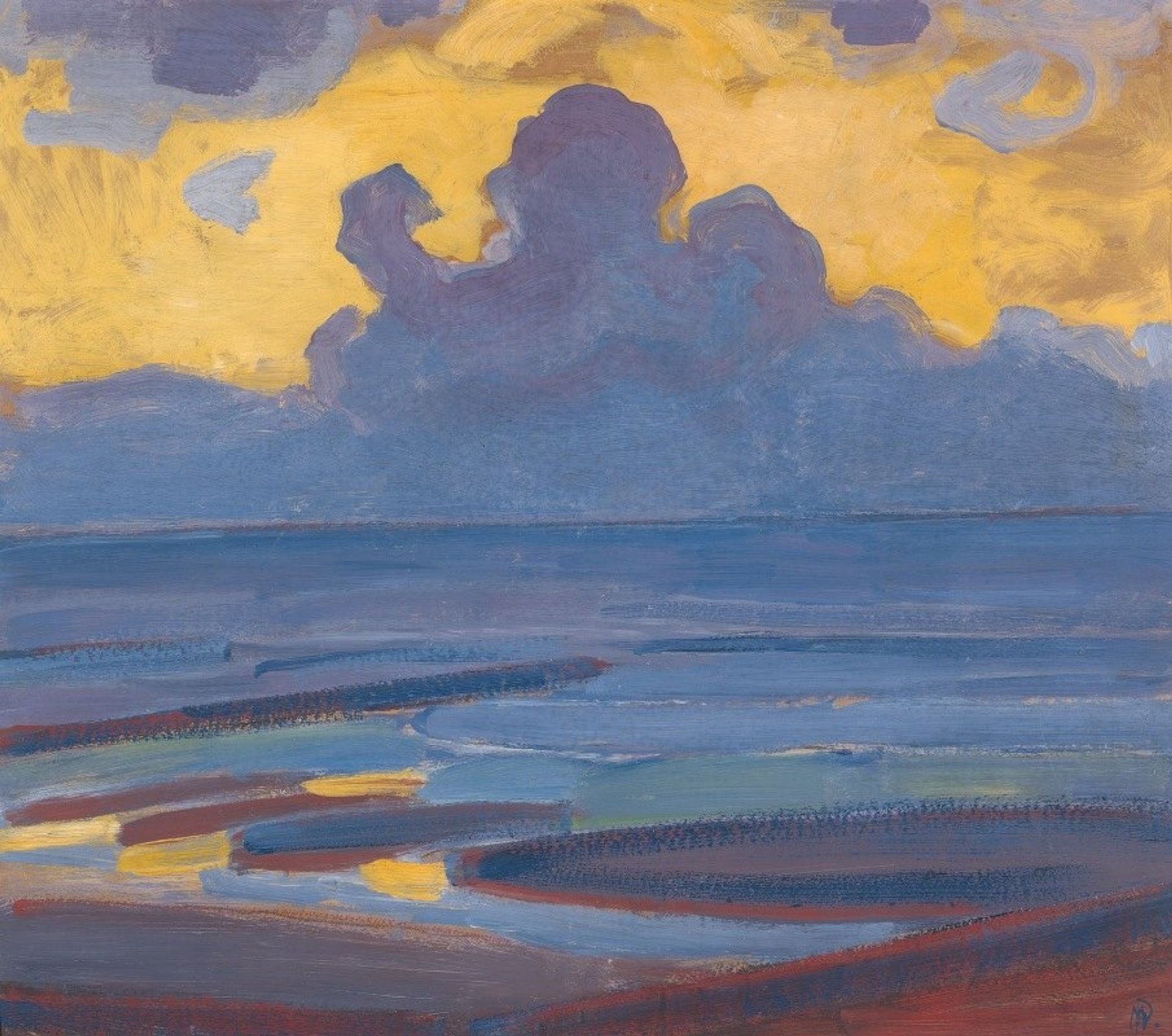 By the Sea by Piet Mondrian