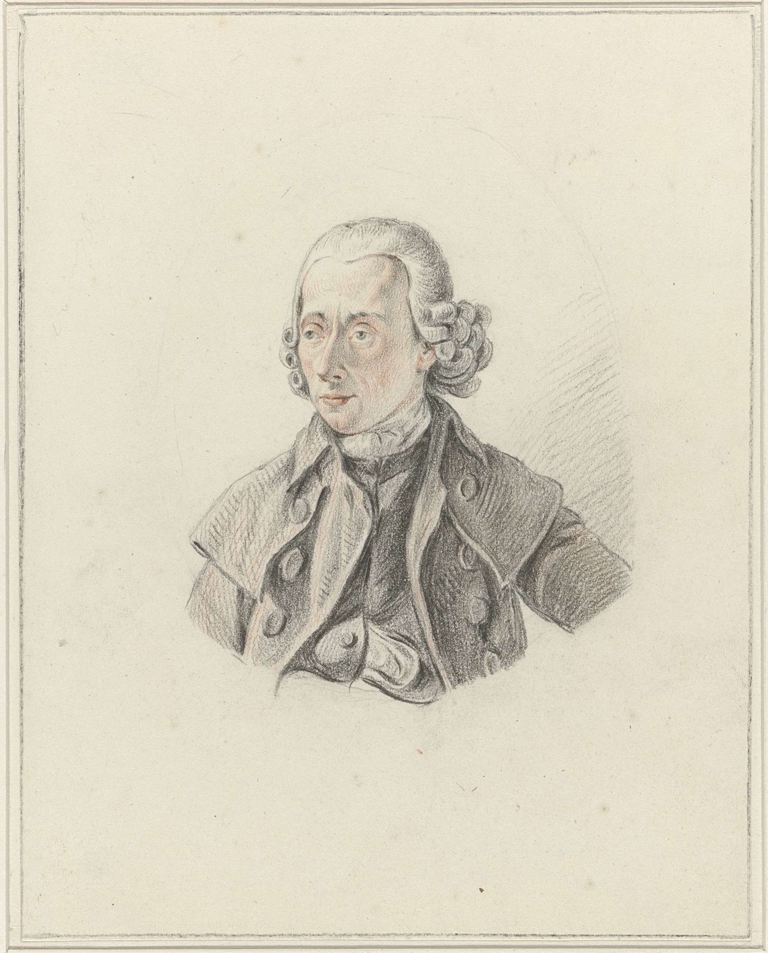 Portret van Nicolaas Muys by Gerardus Johannes Verburgh
