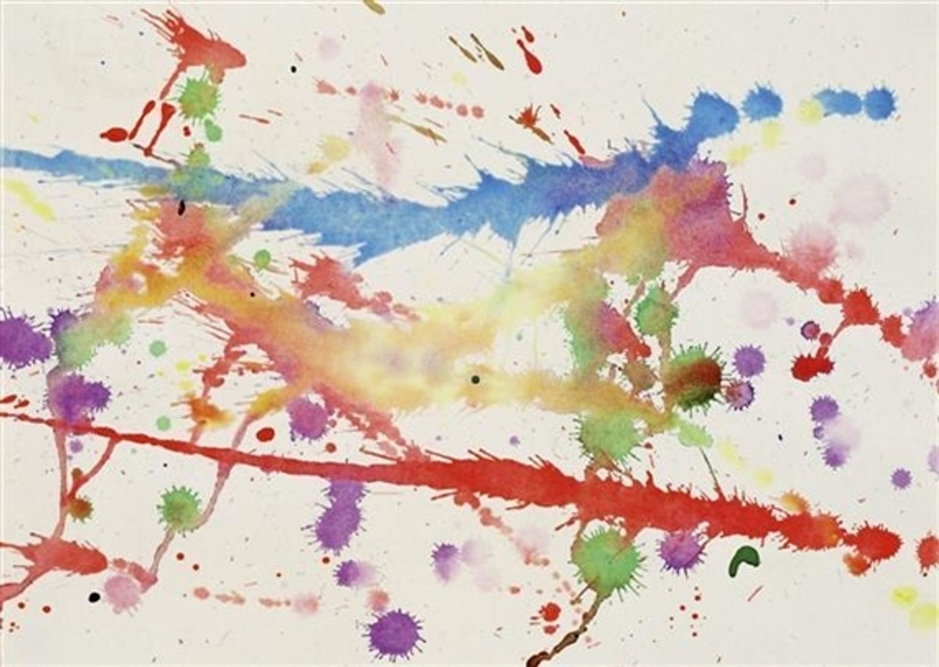 Untitled by Sam Francis