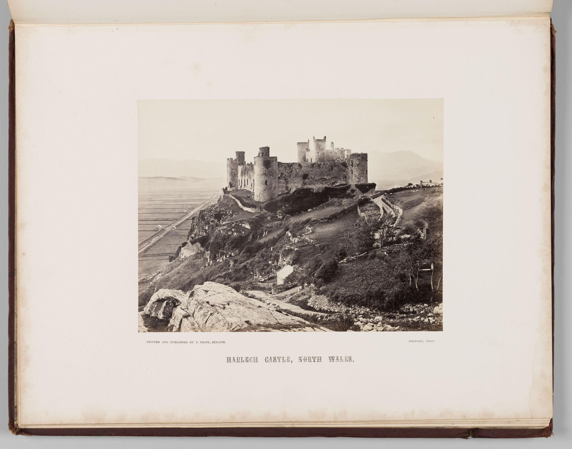 Harlech Castle, North Wales. by Francis Bedford
