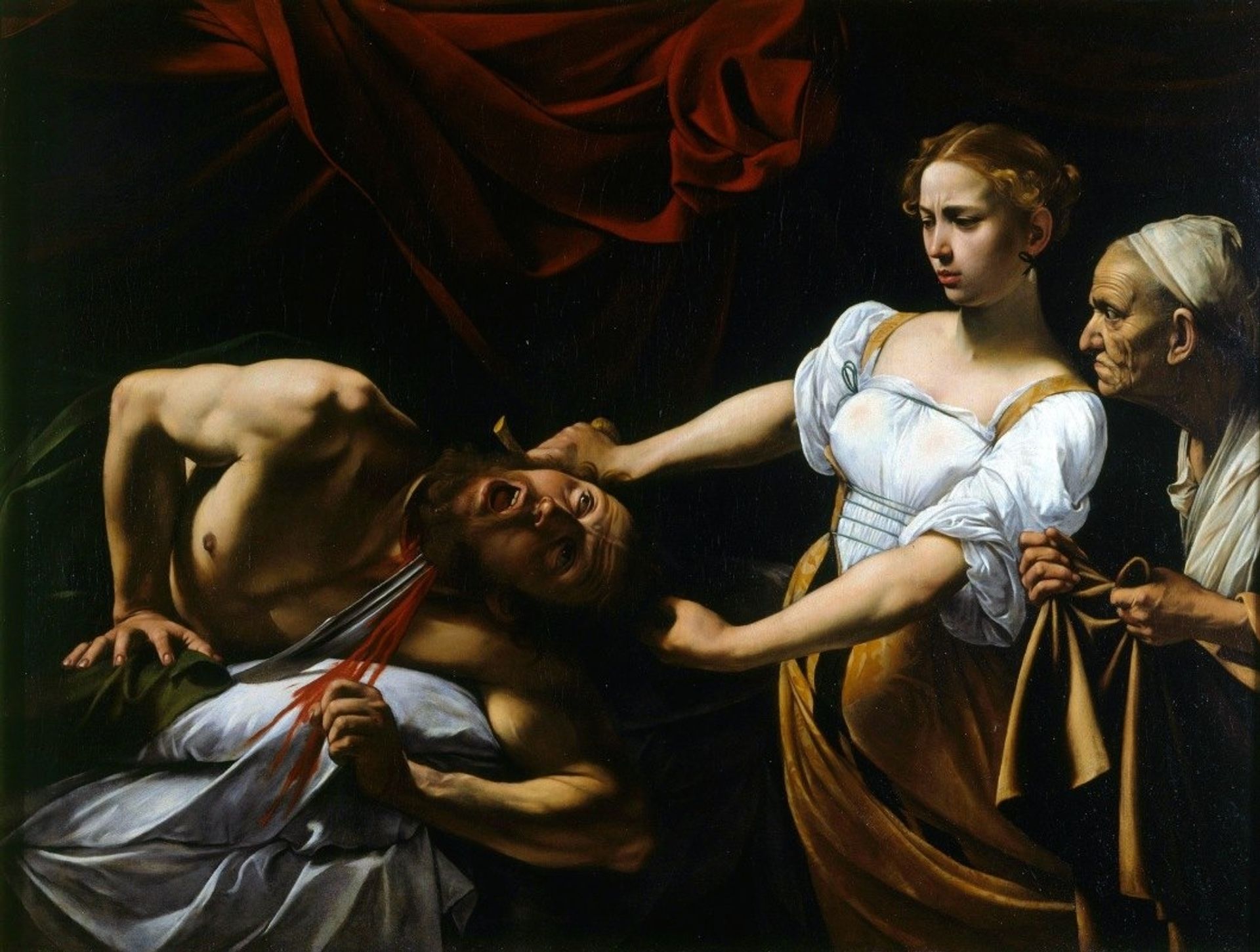 Judith beheading Holofernes by Caravaggio