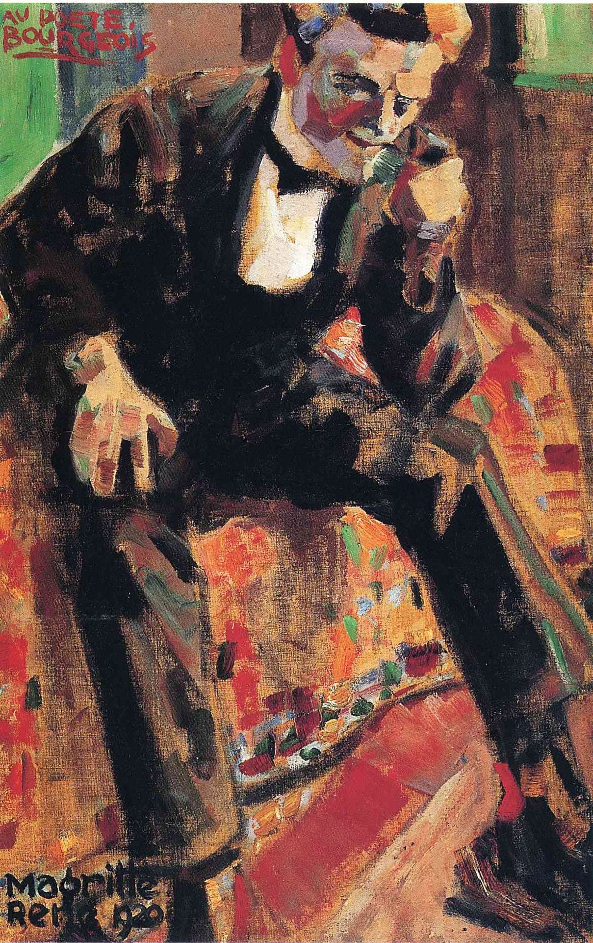 Portrait of Pierre Bourgeois by René Magritte