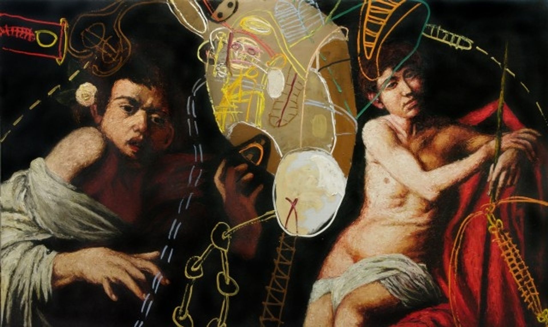 Roitburd VS Caravaggio. Opus # 006 by Alexander Roitburd
