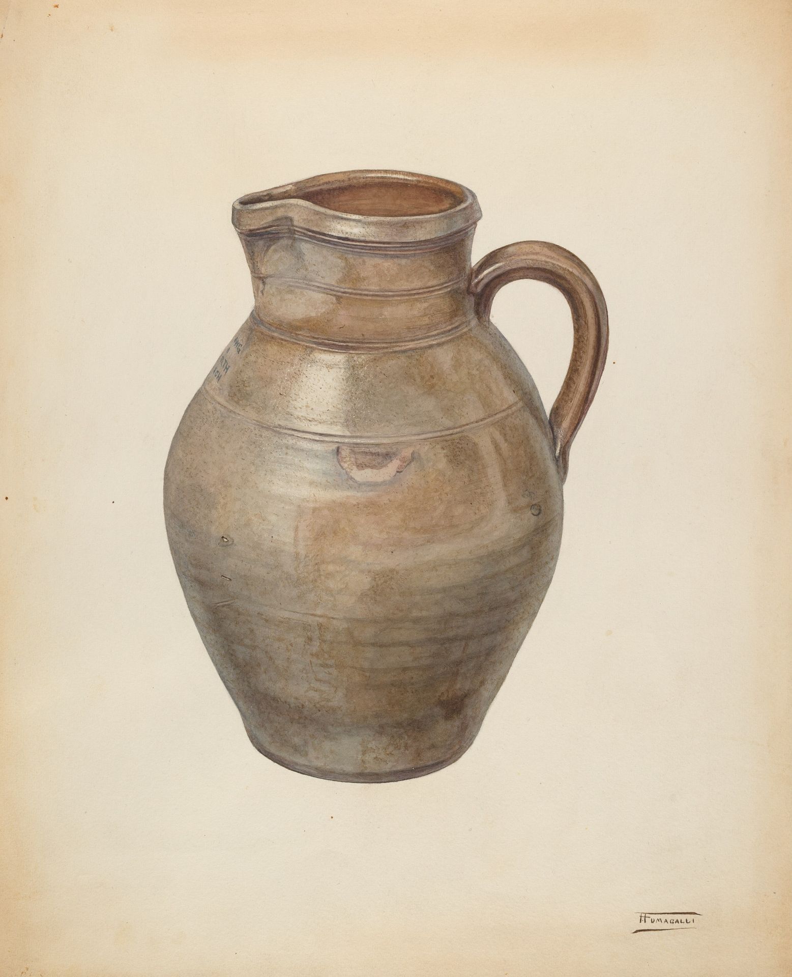 Pitcher by Frank Fumagalli