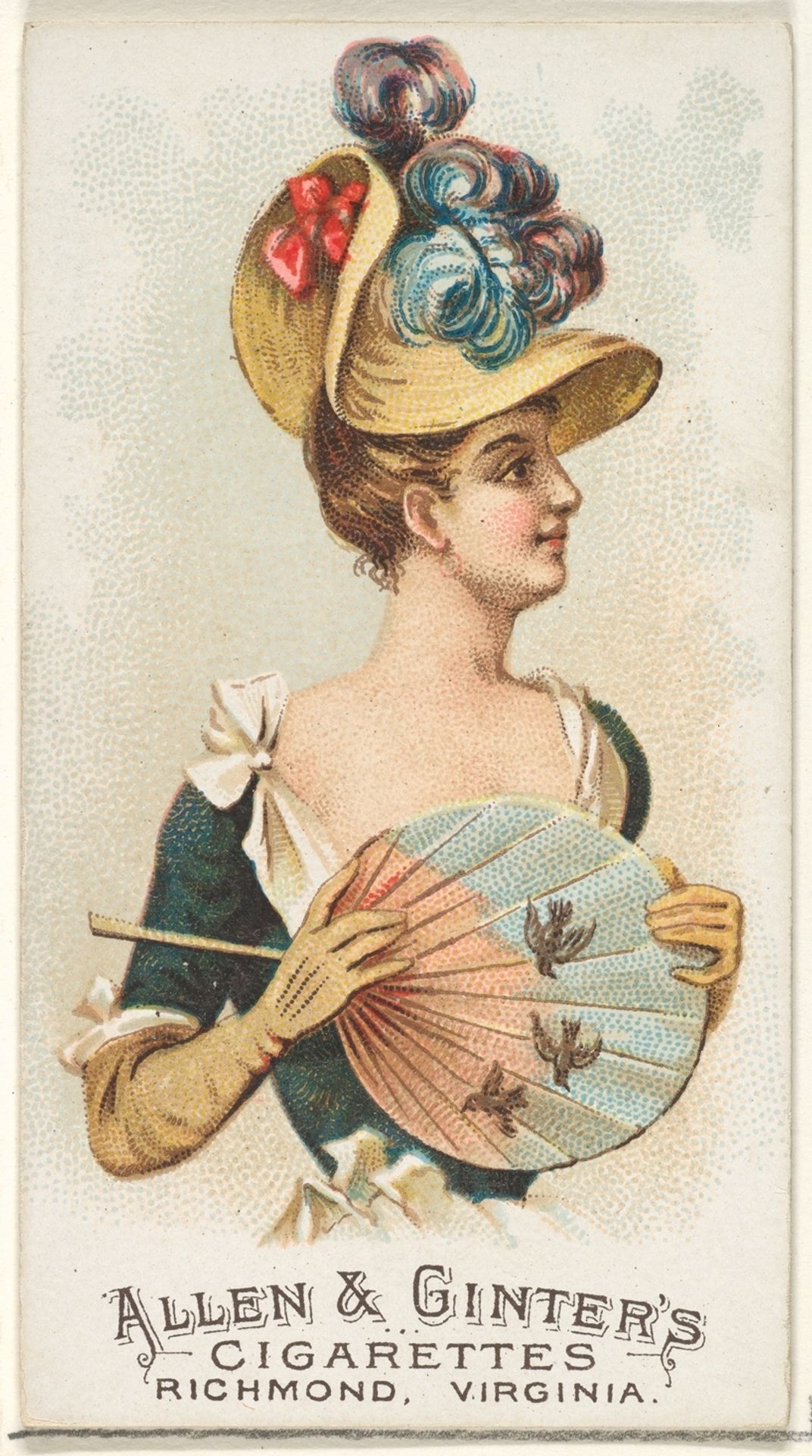 Plate 25, from the Fans of the Period series (N7) for Allen & Ginter Cigarettes Brands by Allen & Ginter