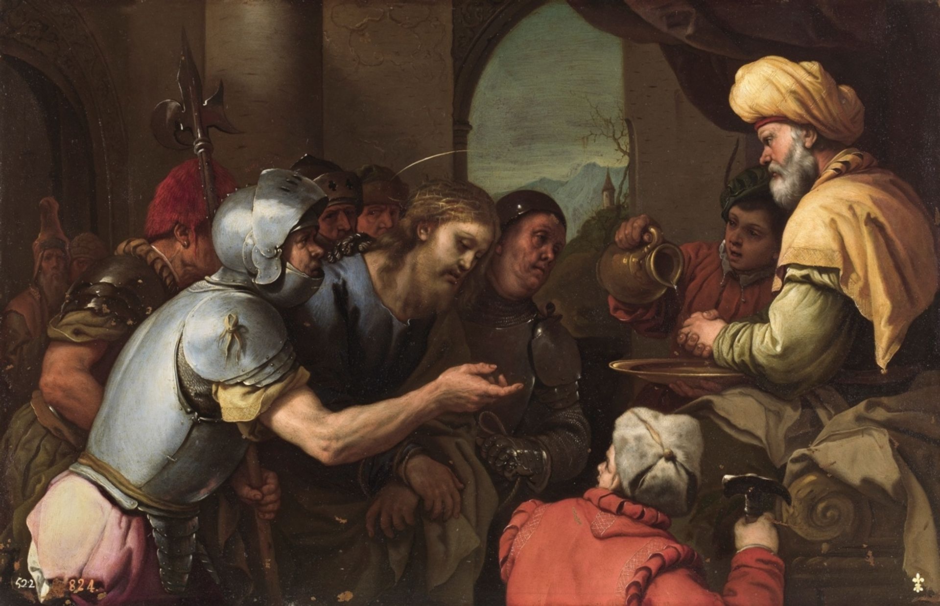 Pilate Washing His Hands by Luca Giordano