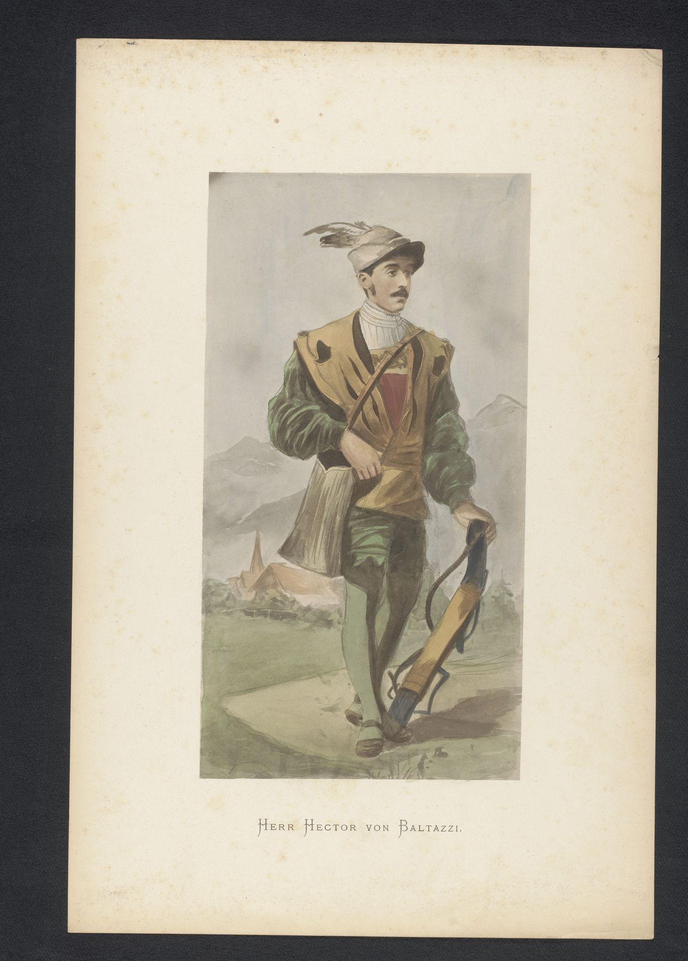Portret van Hector von Baltazzi by Anonymous