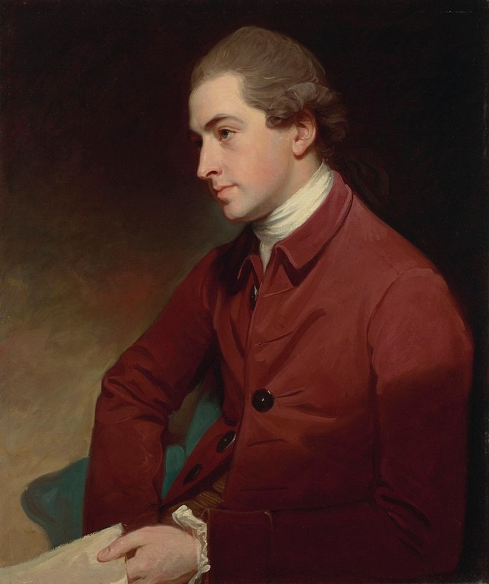 Portrait of Sir Thomas Frankland, 6th Bt. by George Romney