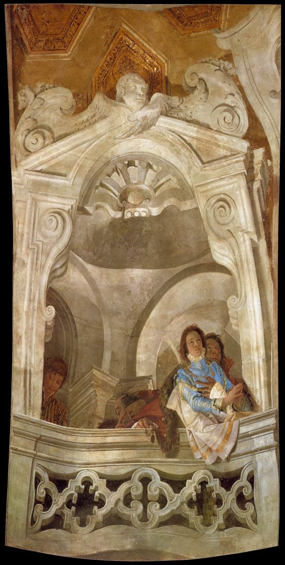 Worshippers by Giovanni Battista Tiepolo