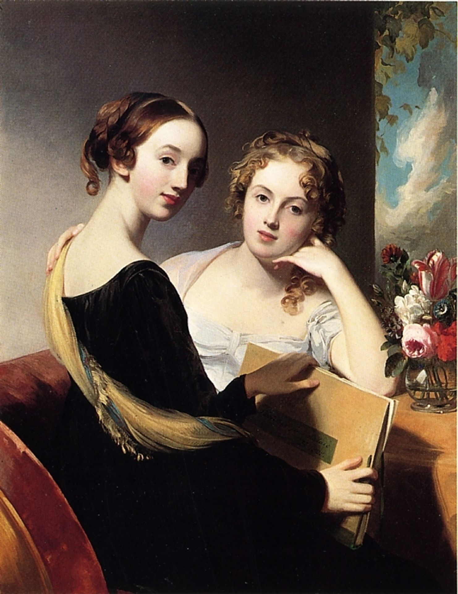 Misses Mary and Emily McEuen by Thomas Sully