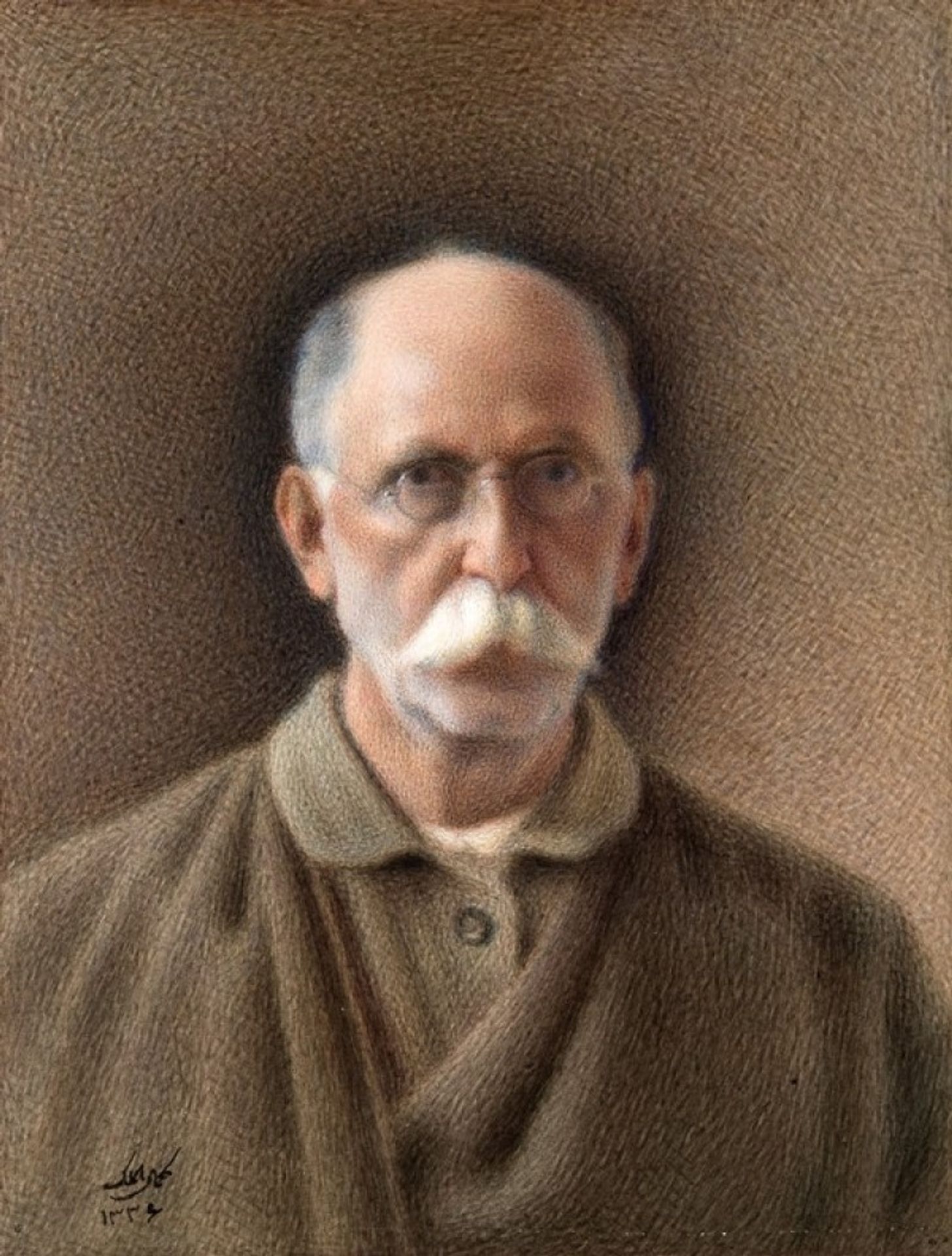 Self-Portrait - Kamal-ol-molk by Kamal-ol-Molk