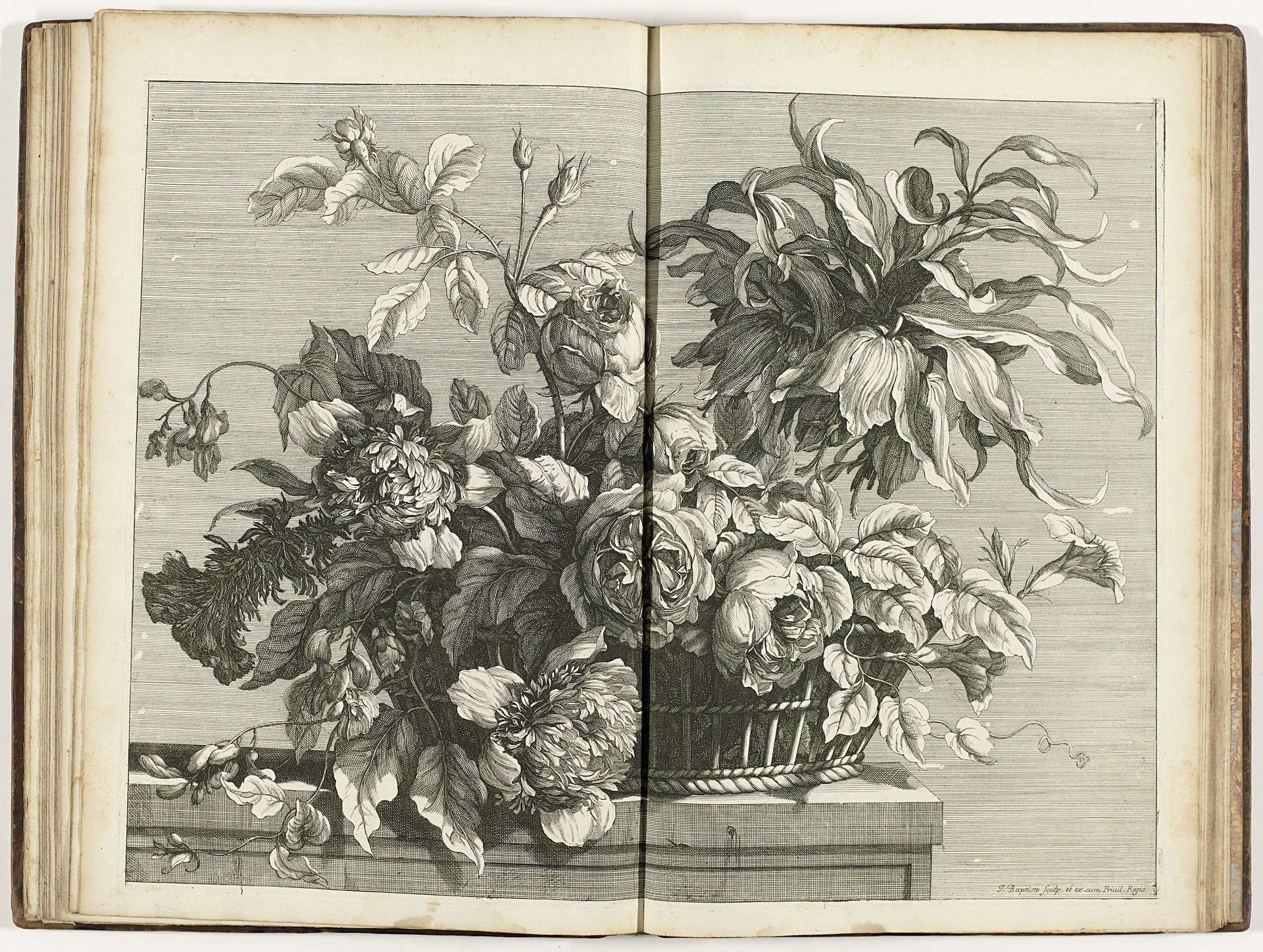 Basket of Flowers by Jean-Baptiste Monnoyer