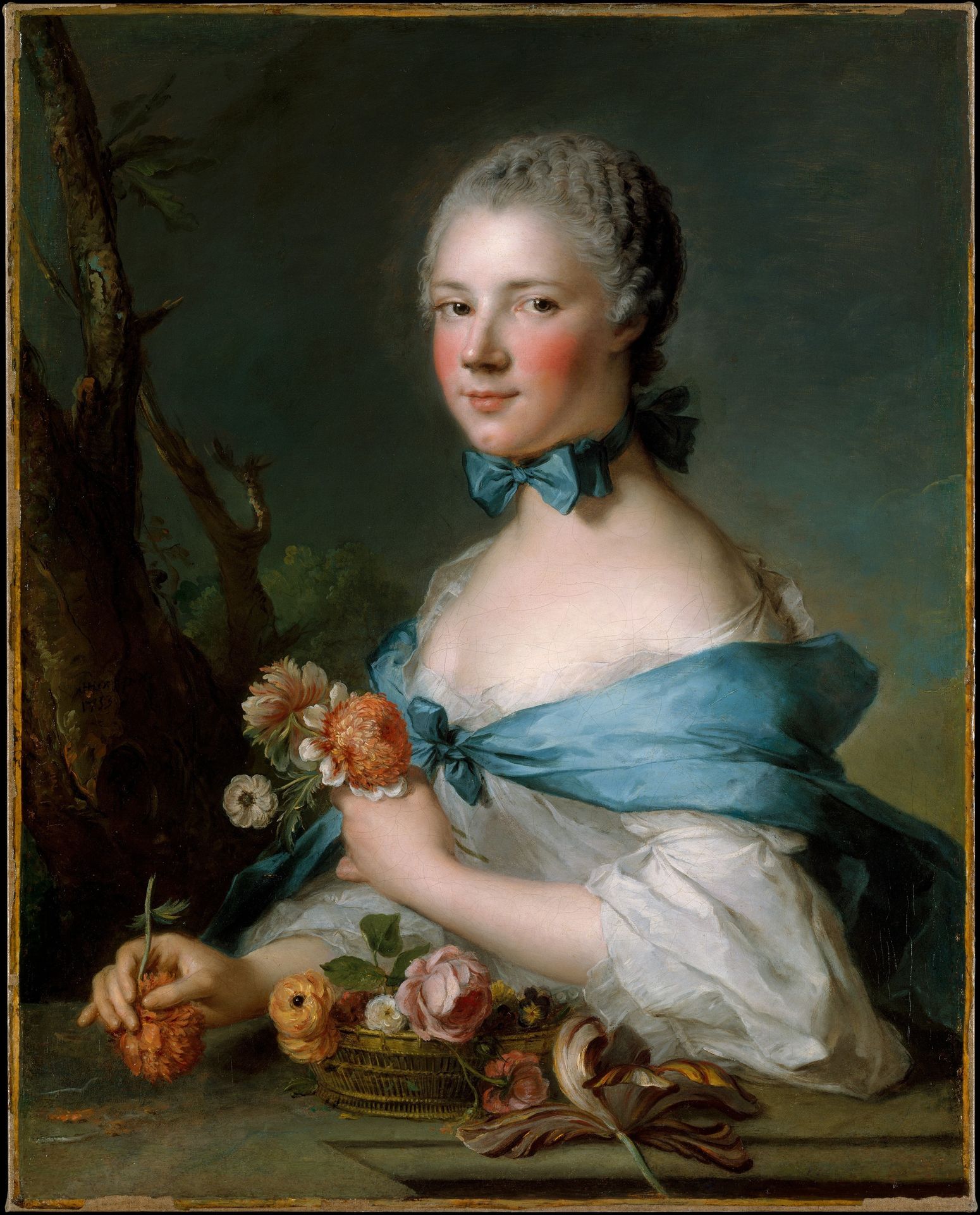 Portrait of a Woman by Jean-Marc Nattier