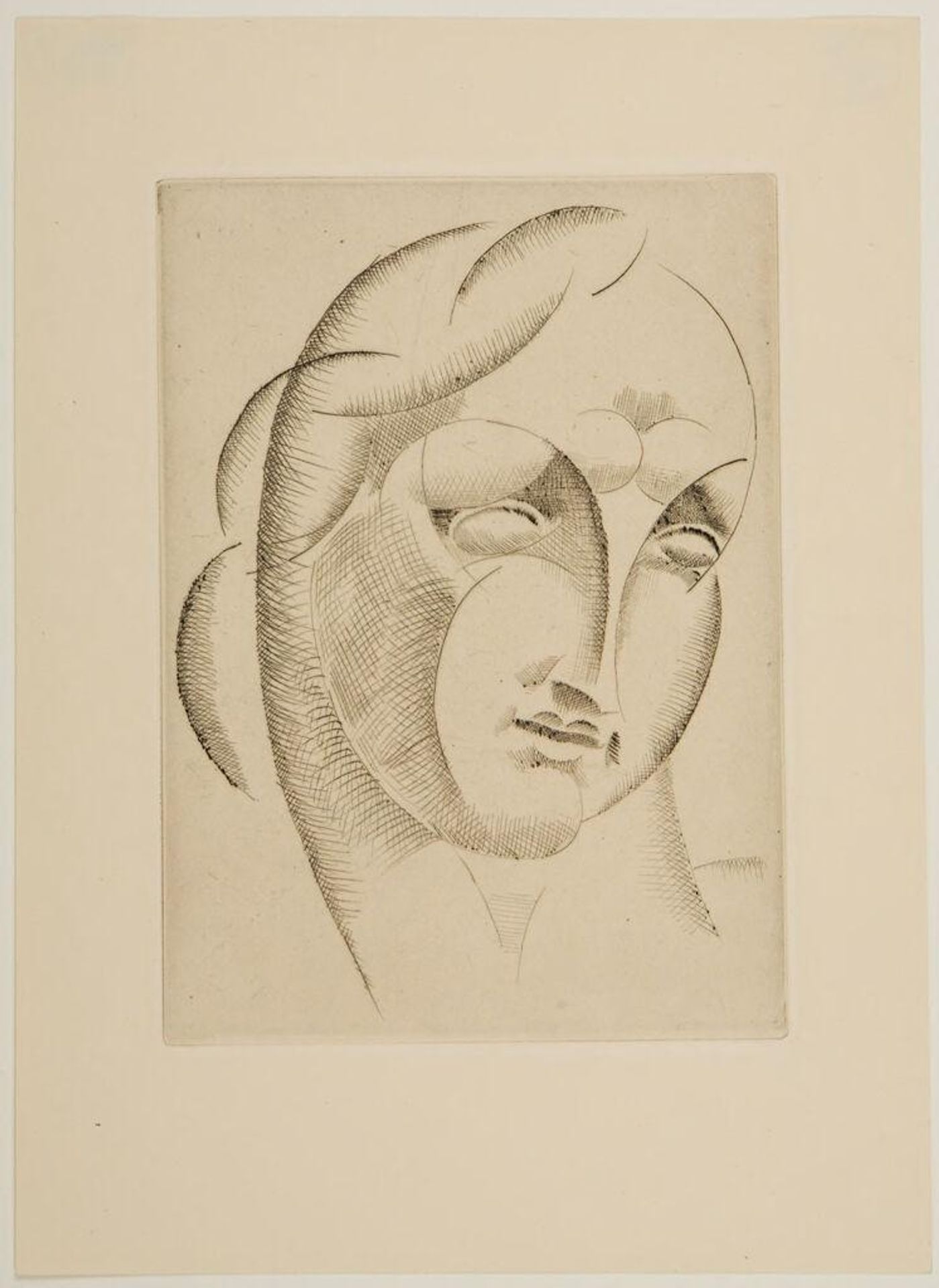 Woman's Head by Elie Nadelman