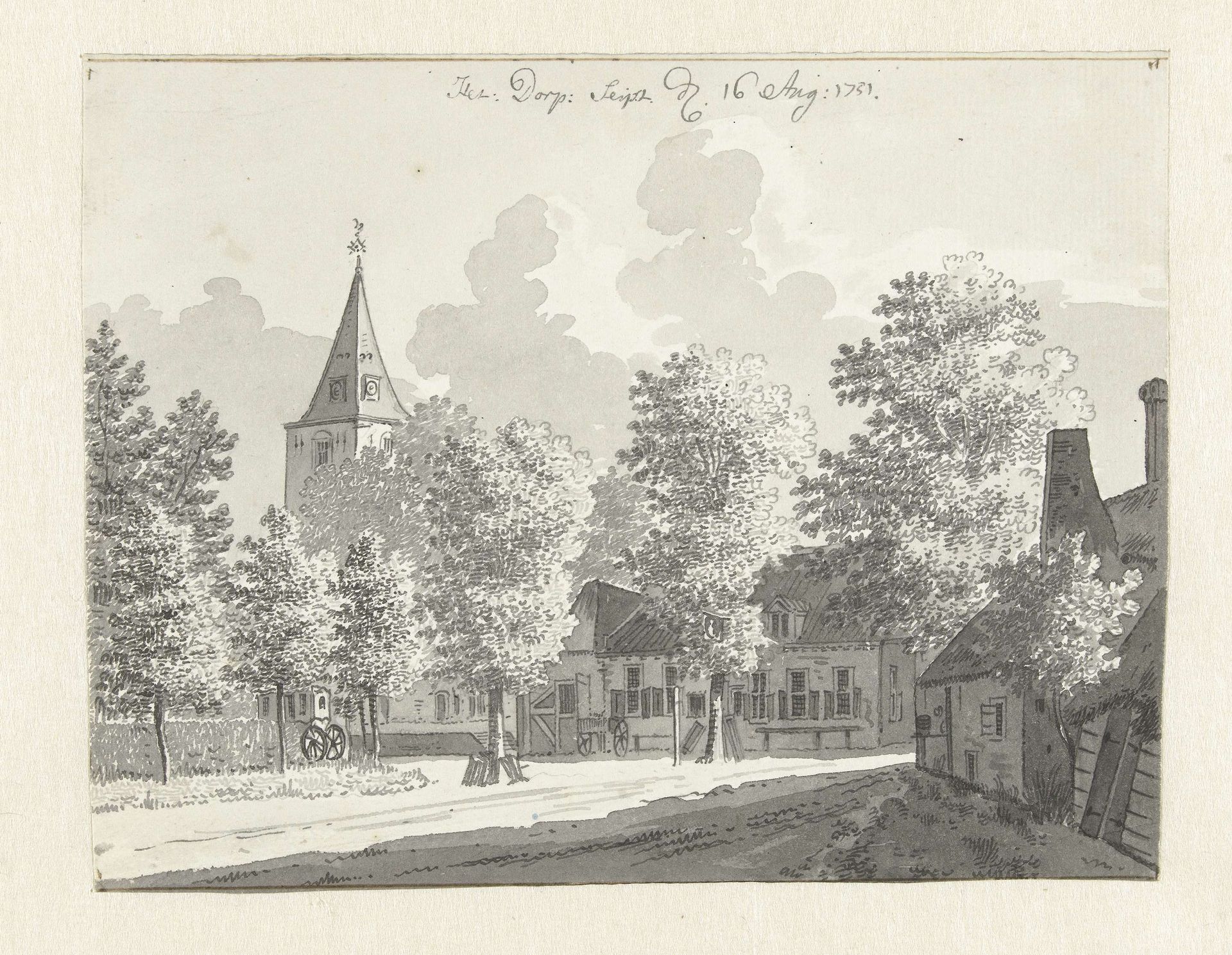Gezicht te Zeist by Jan de Beijer