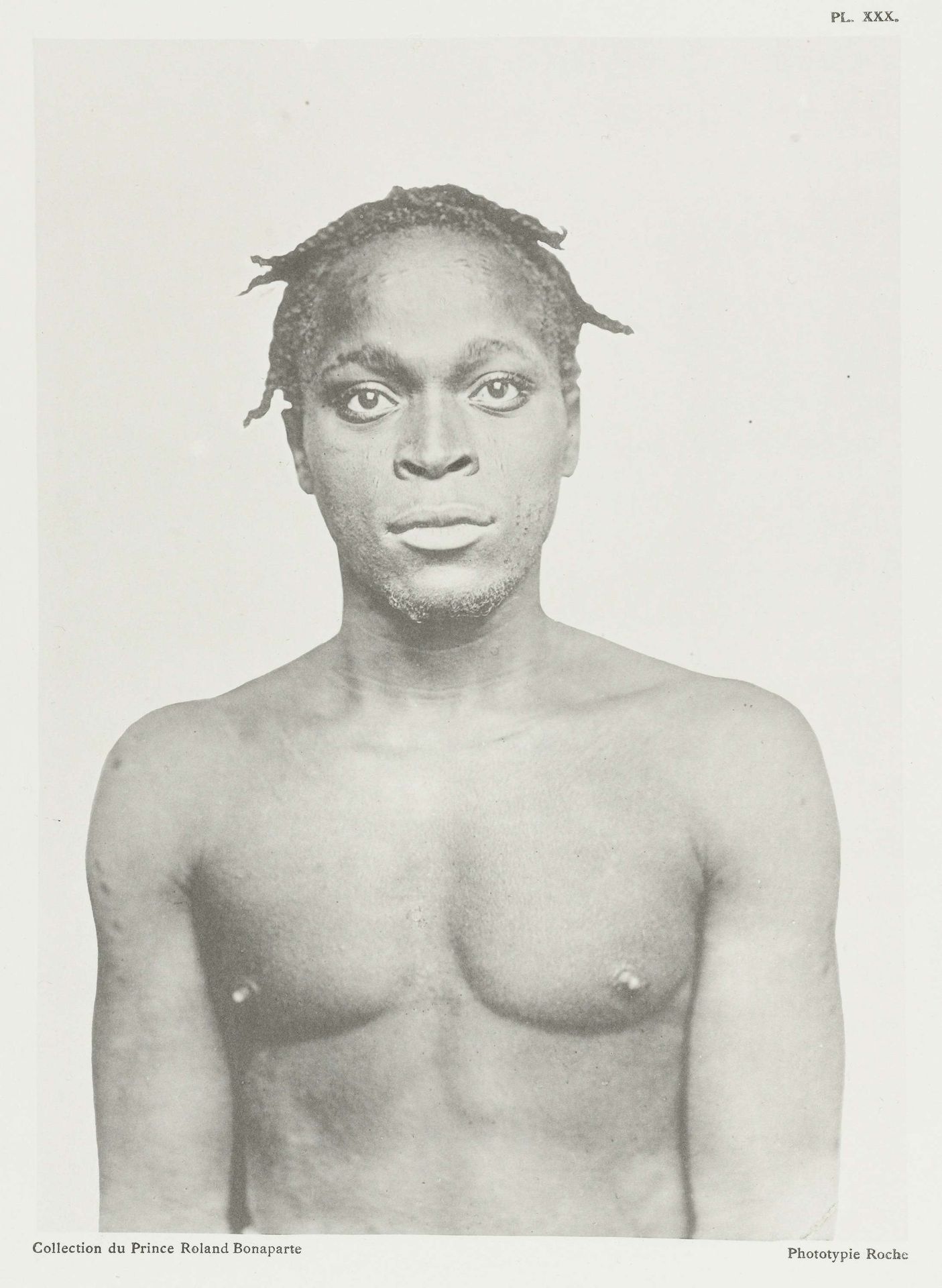 Portret van Kwamina Baja by Friedrich Carel Hisgen