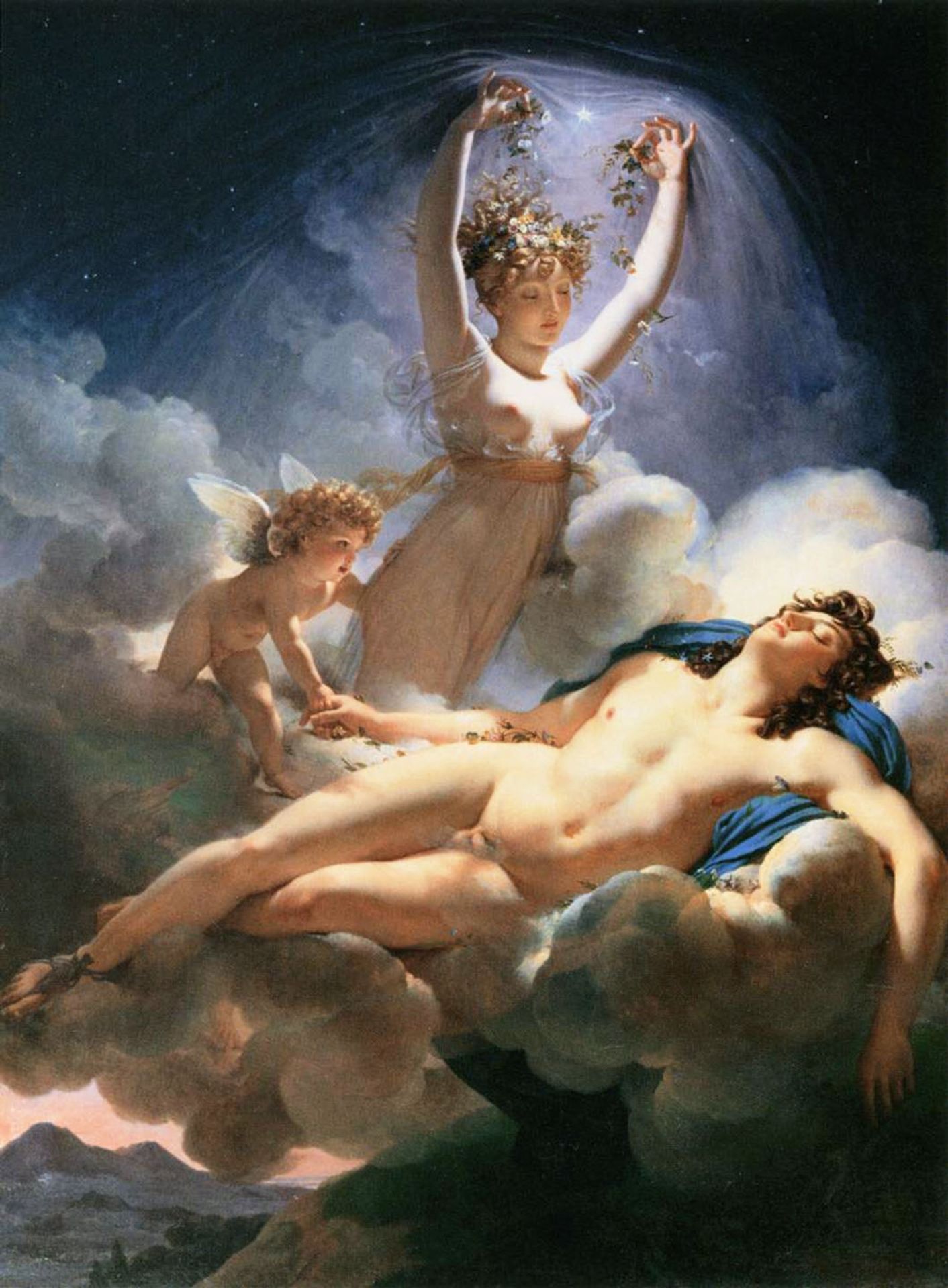 Aurora and Cephalus by Pierre-Narcisse Guerin