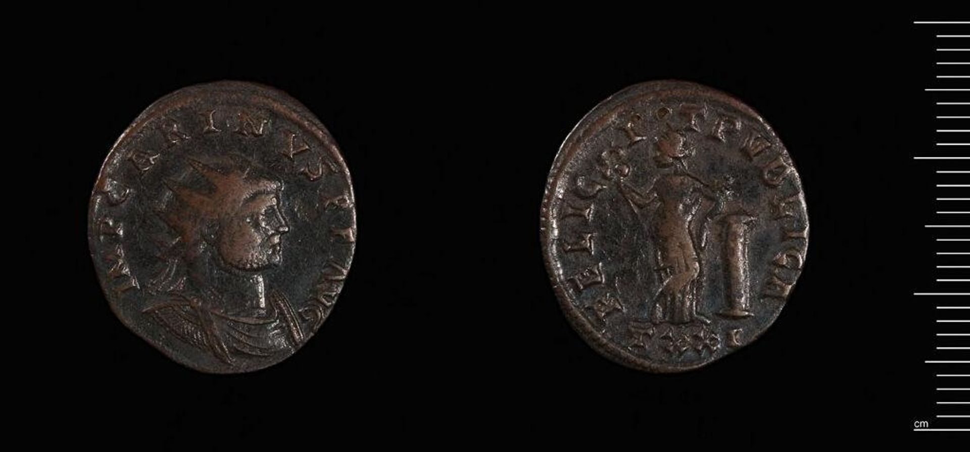 Antoninianus of Carinus, Ticinum by Carinus