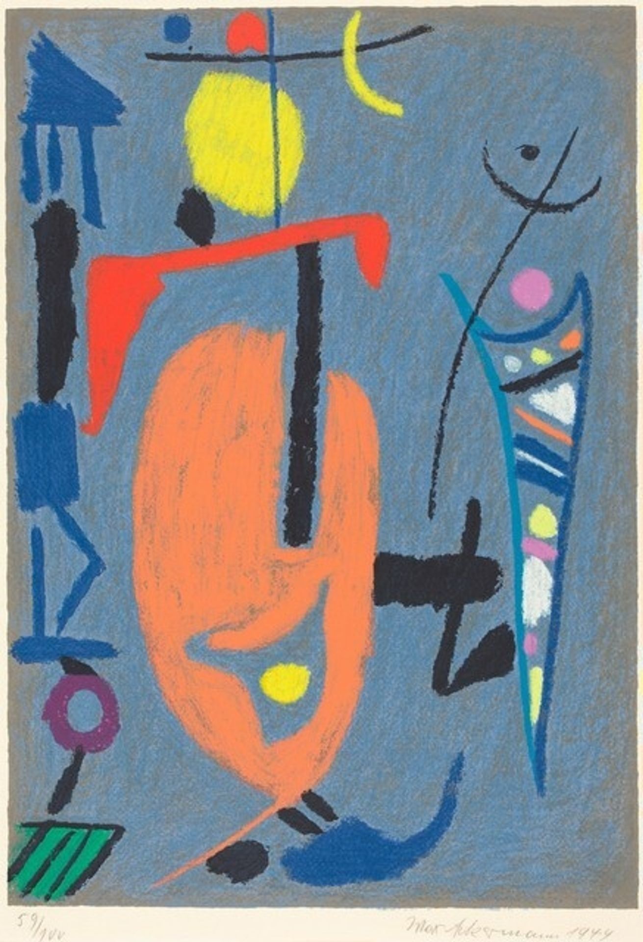 Music of the Spheres by Max Ackermann