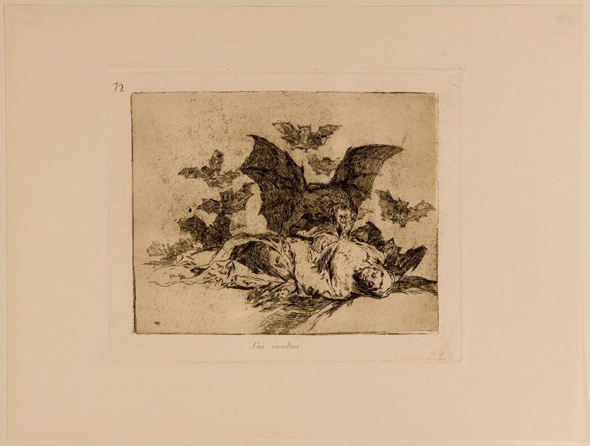 The Consequence by Francisco JosÃ© de Goya y Lucientes