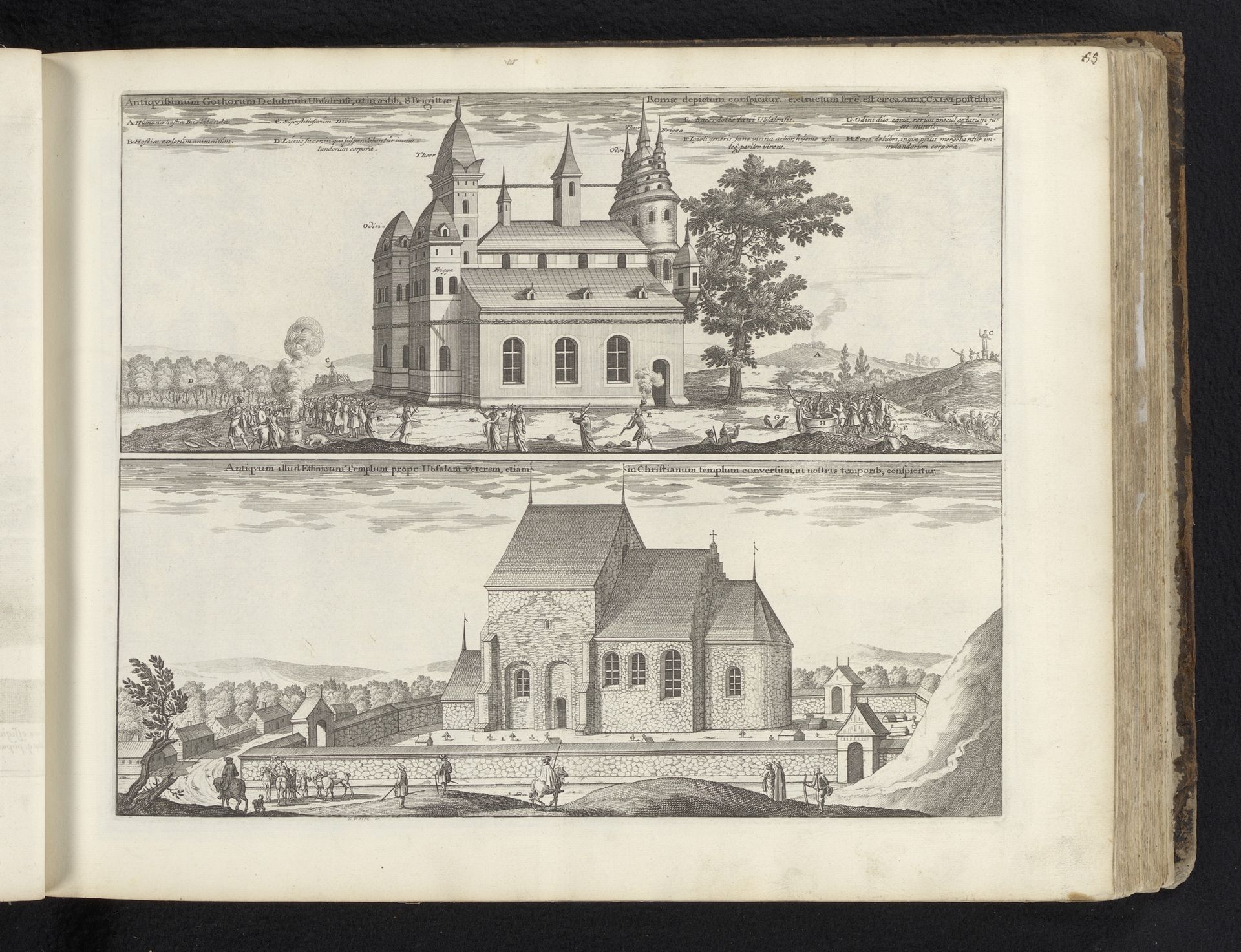 Tempels in Uppsala by Erik Reitz