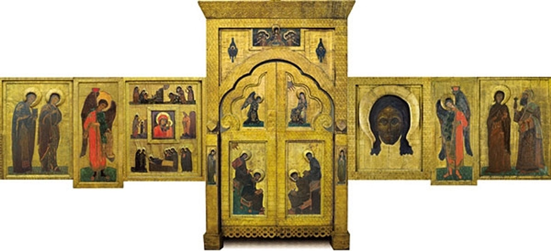 Perm iconostasis by Nicholas Roerich