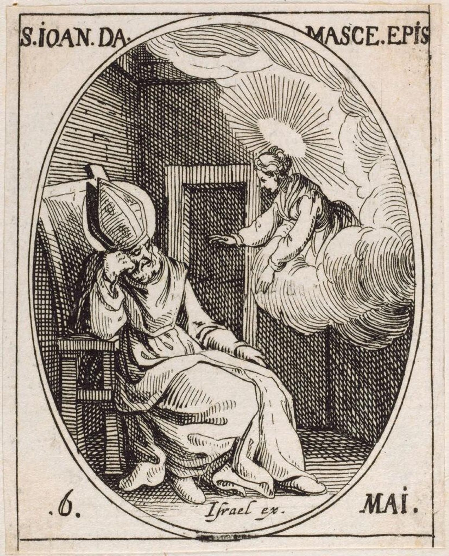 Saint John of Damascus by Jacques Callot