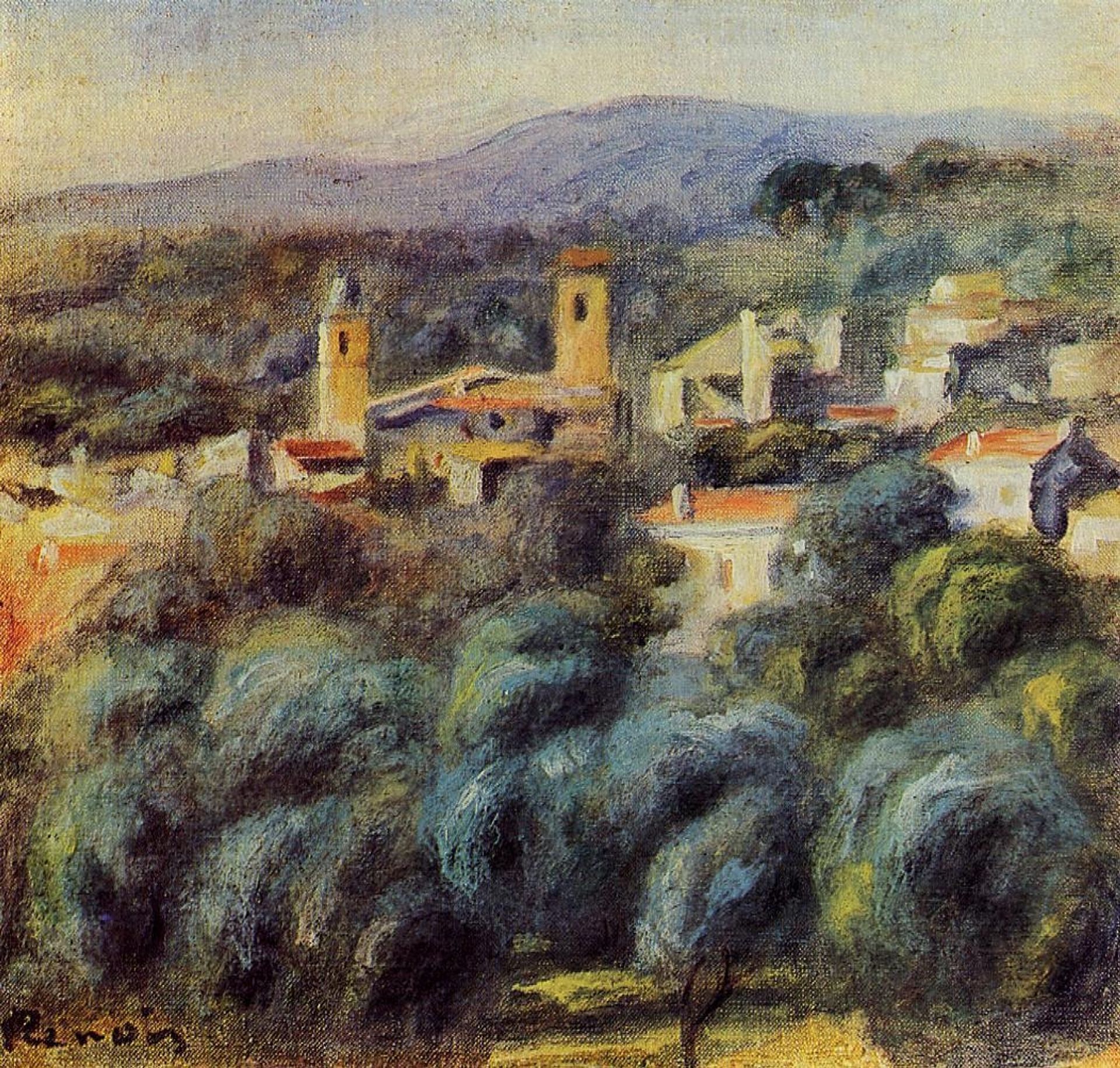 Cros de Cagnes by Pierre-Auguste Renoir