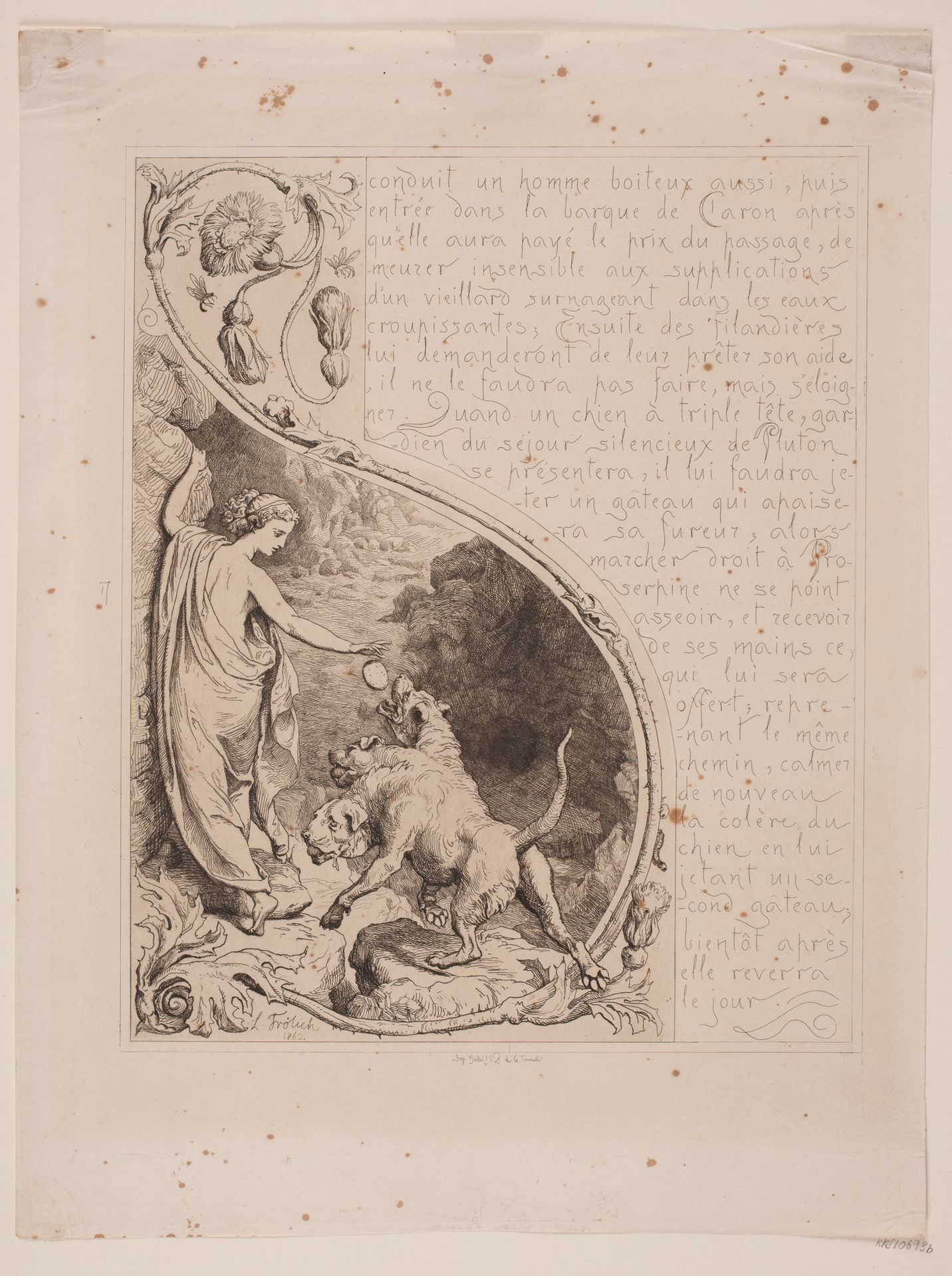 Illustration nr. 17 til "L`Amour et Psyché" by Lorenz Frølich