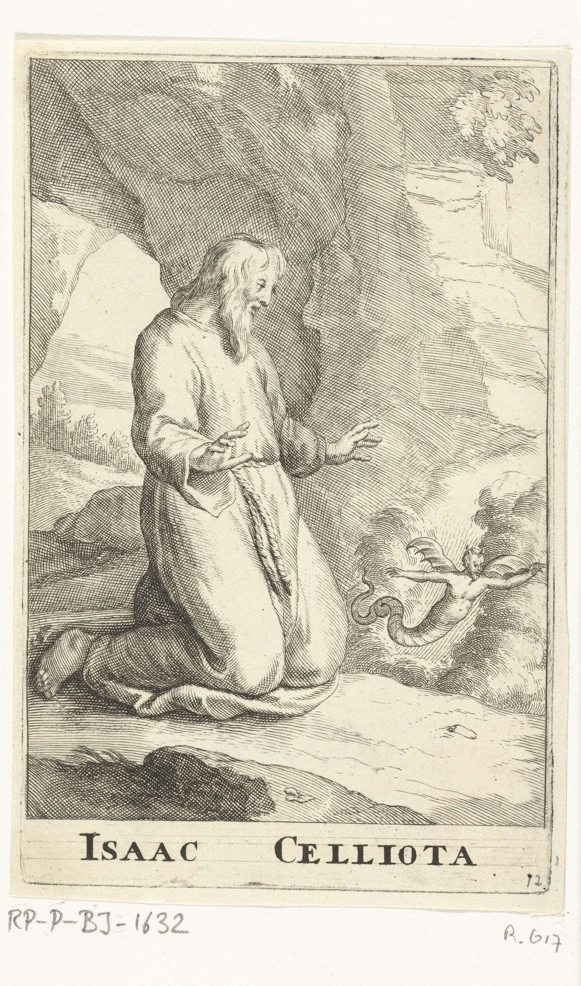 Heilige Isaac van de Cellen by Frederick Bloemaert