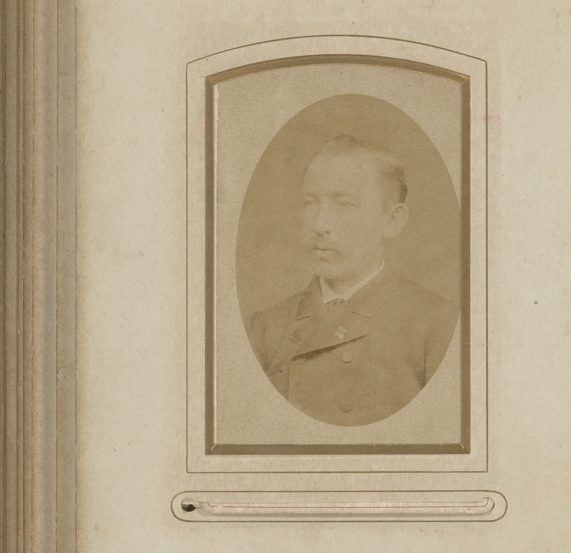 Portret van een man by George Lodewijk Mulder