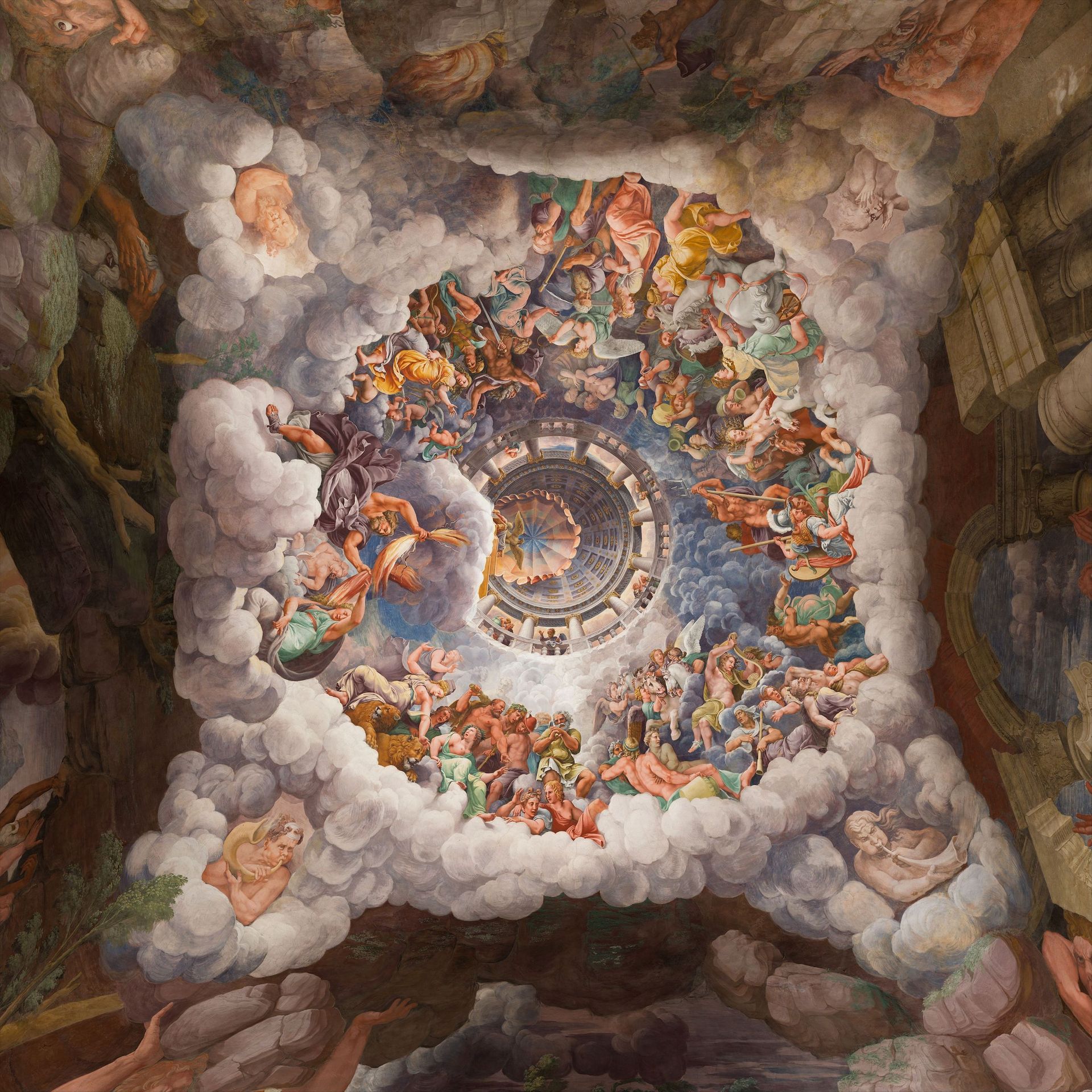 The Fall of the Gigants by Giulio Romano