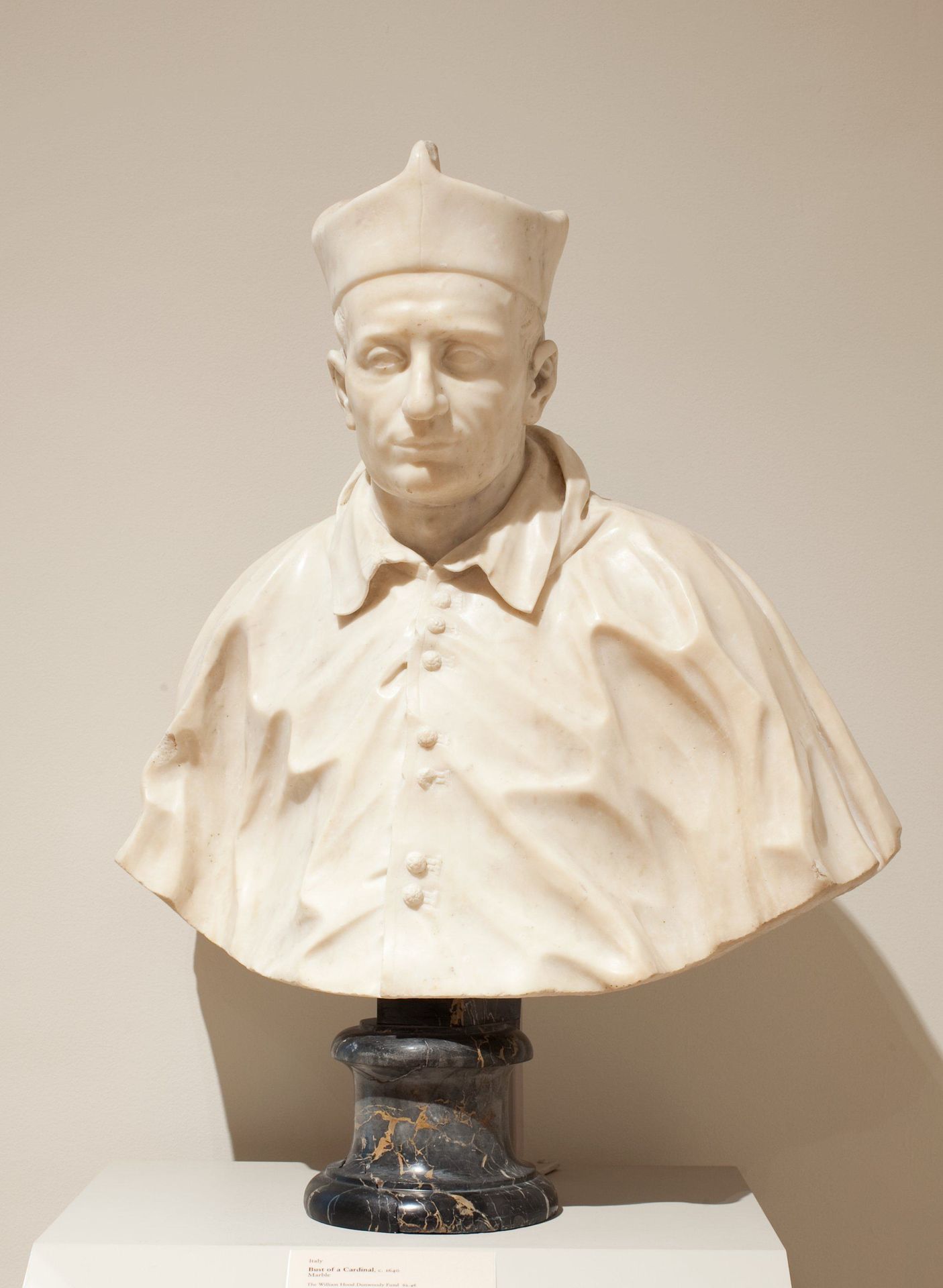 Bust of a Cardinal by Anonymous