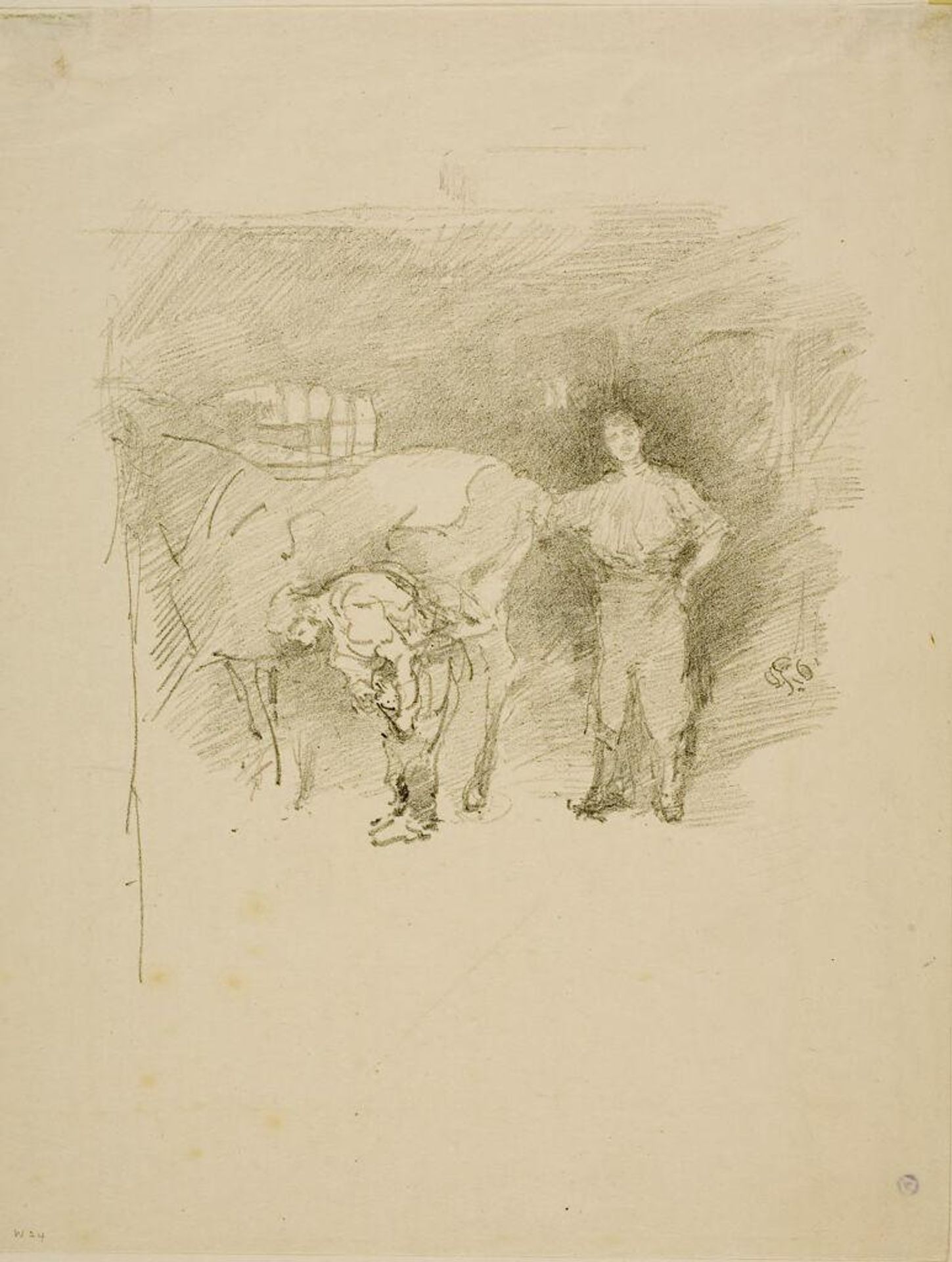 The Farriers by James Abbott McNeill Whistler