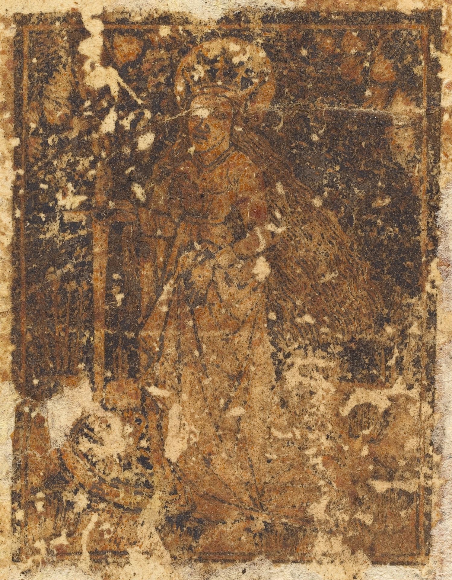 Saint Catherine [verso] by Anonymous