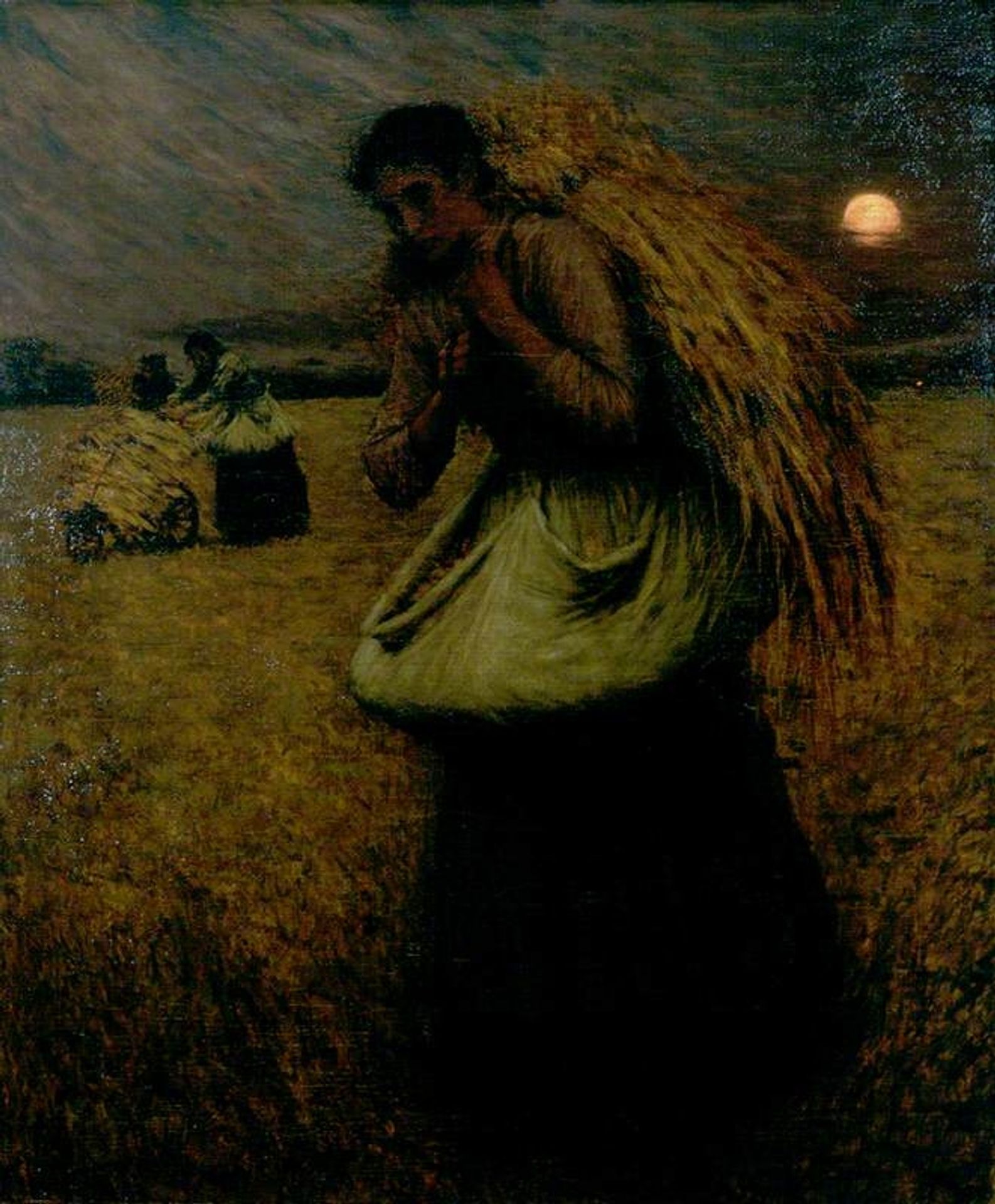 Nightfall (The Gleaners) by Henry Herbert La Thangue