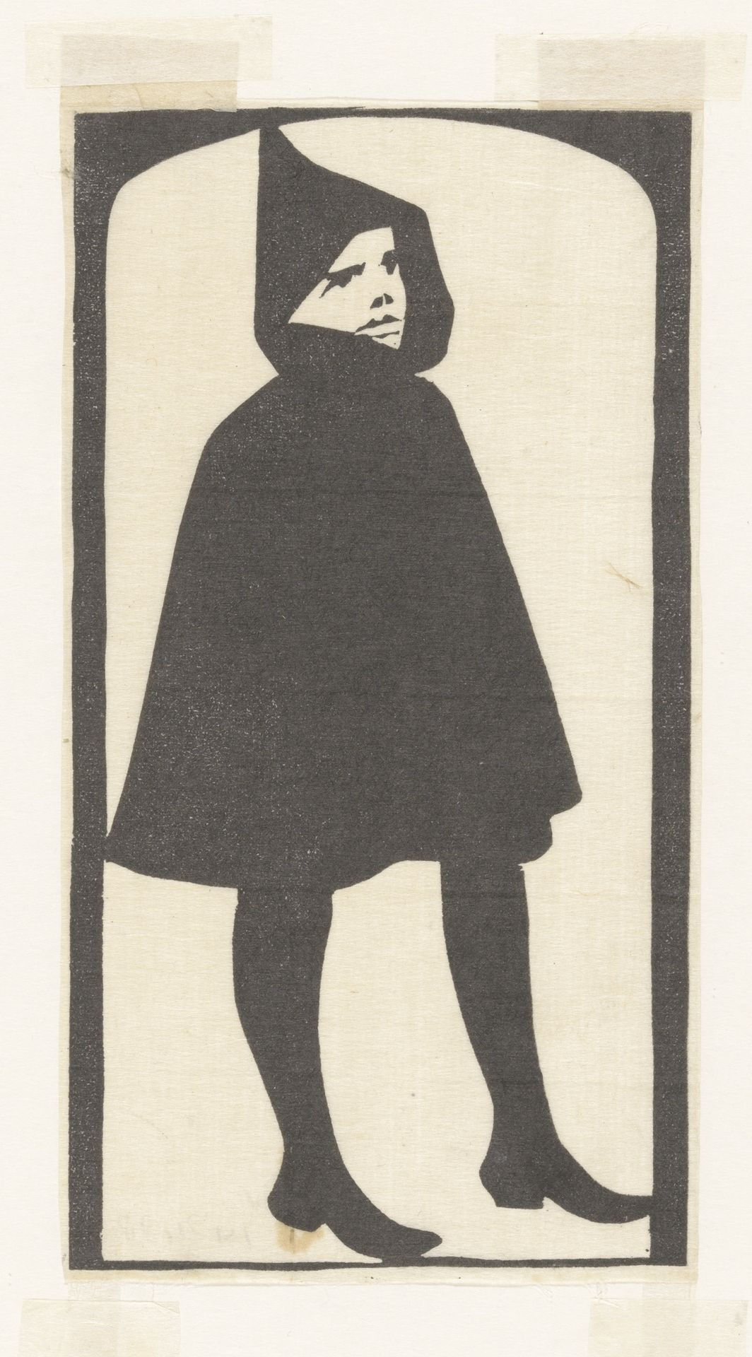Jaapje met cape by Samuel Jessurun de Mesquita