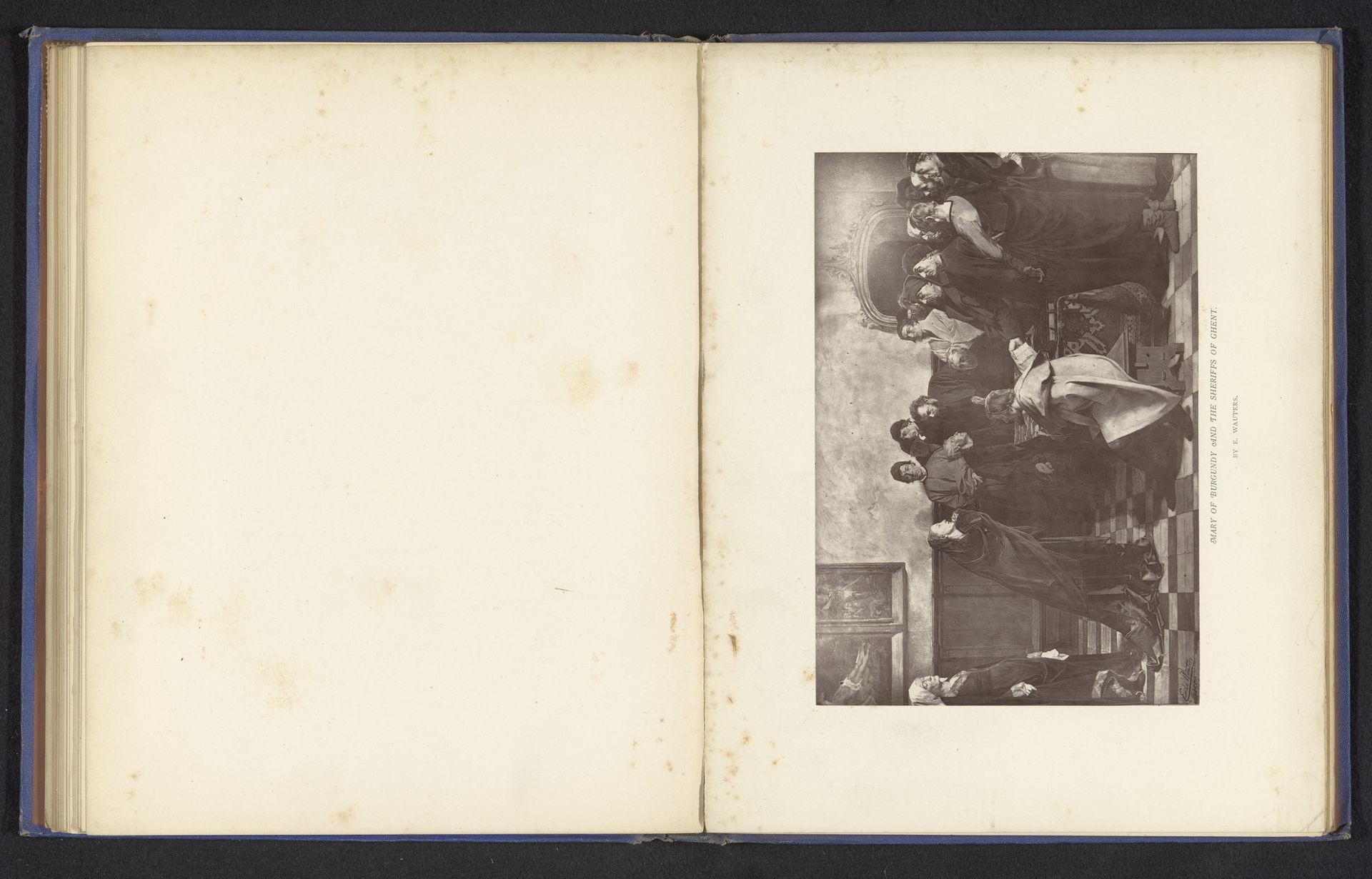 Mary of Burgundy and the sheriffs of Ghent by Anonymous
