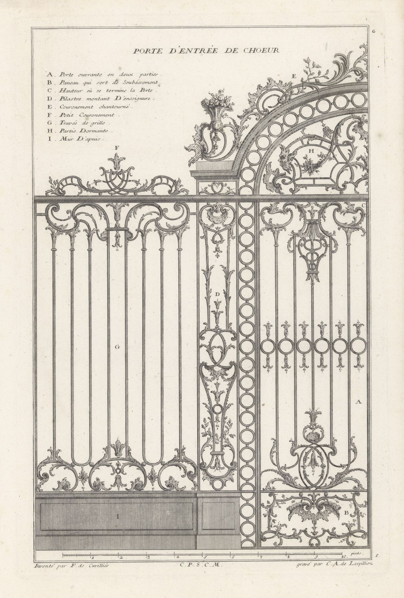 Koorhek by Carl Albert von Lespilliez