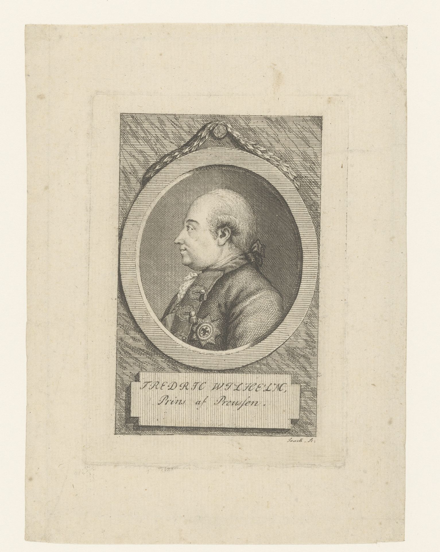 Fredric Wilhelm, Prins af Preussen by Johan Snack