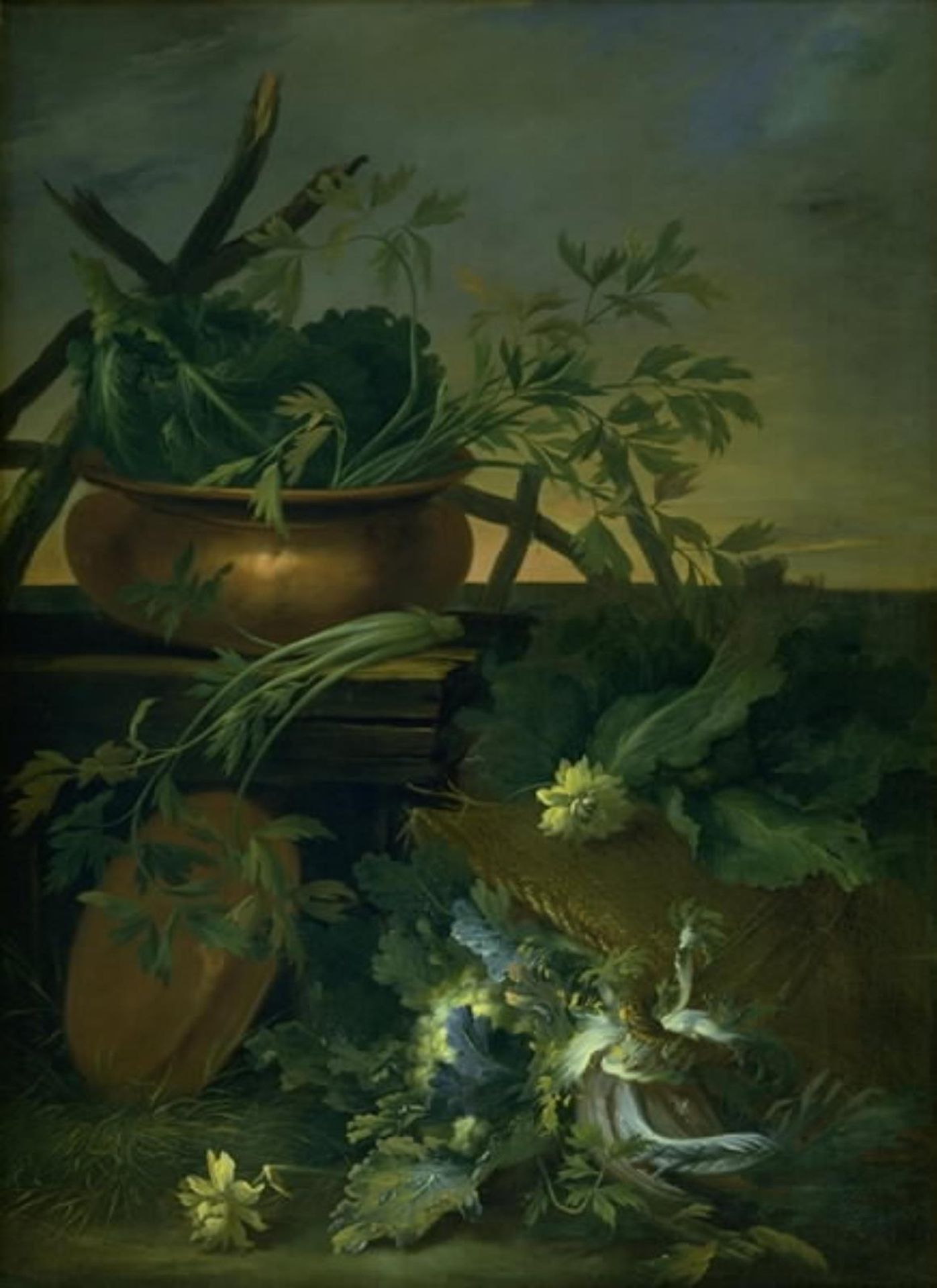 Still Life. Vegetables by Jean-Baptiste Gaijot Dubuisson
