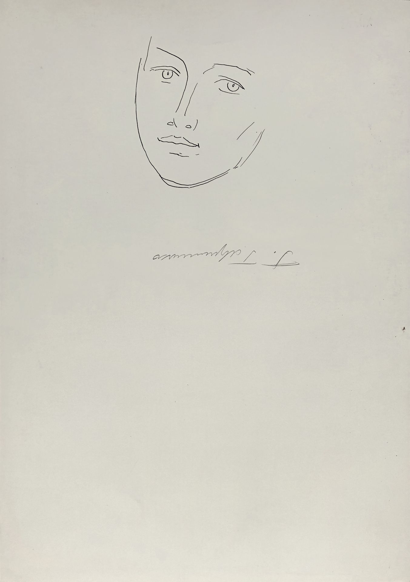 Female Image. Sketch by Hryhorii Havrylenko