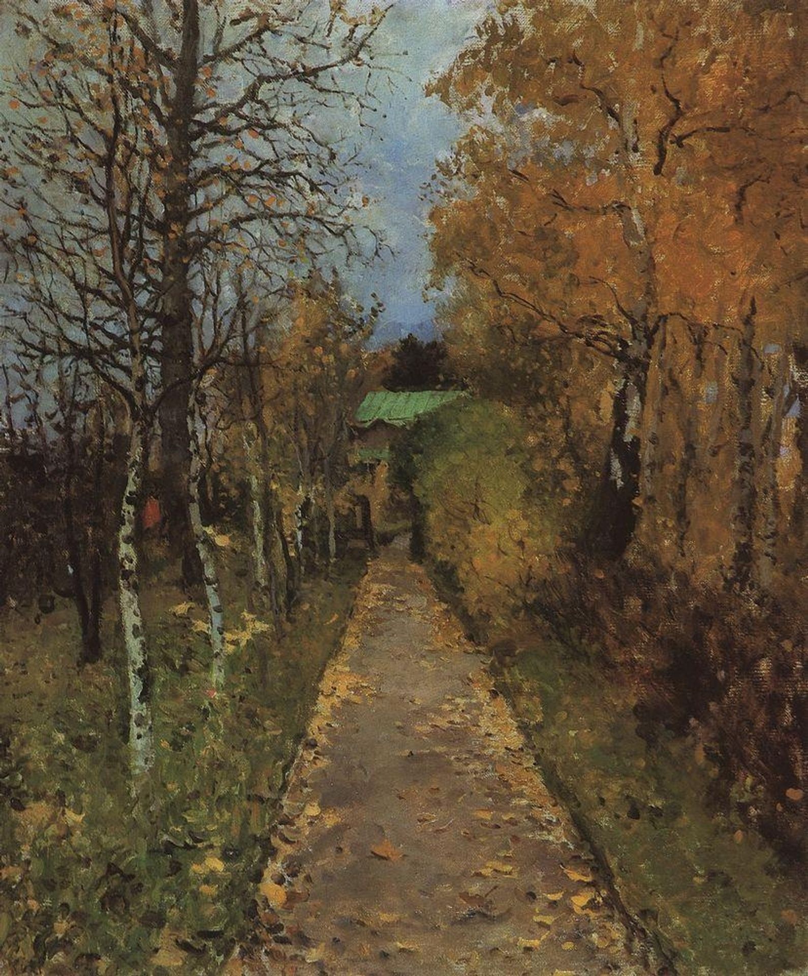 Autumn by Konstantin Alexeevich Korovin