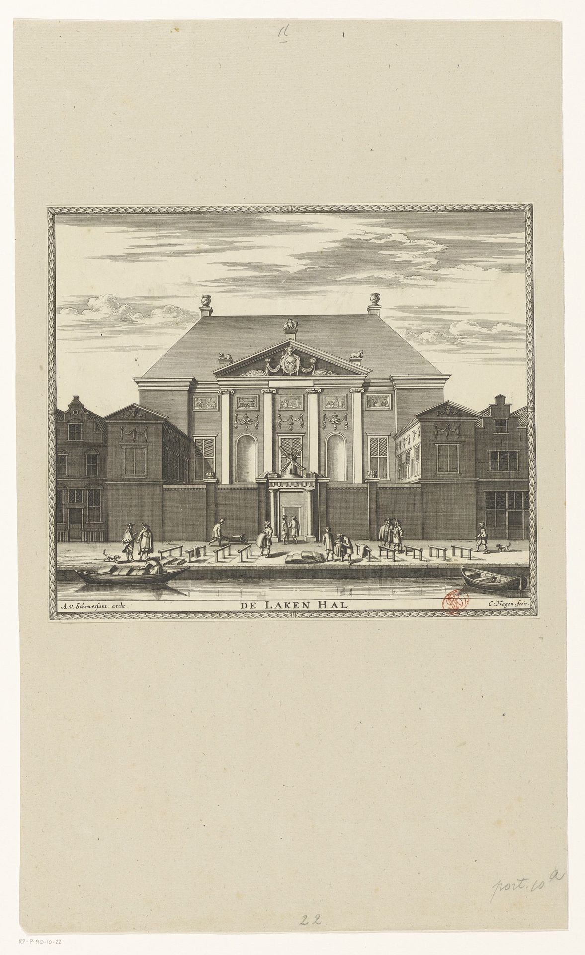 Rand van de Grote Hagen (onderdeel zijkant) by Christiaan Hagen