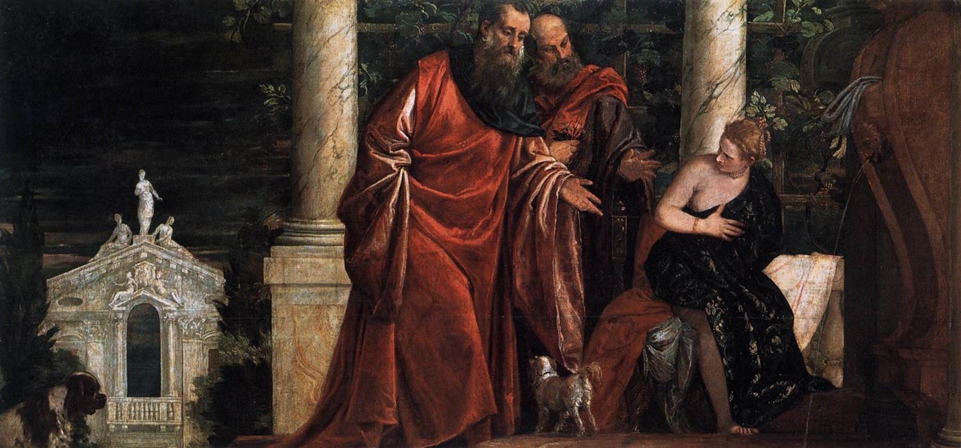 Susanna and the Elders by Paolo Veronese