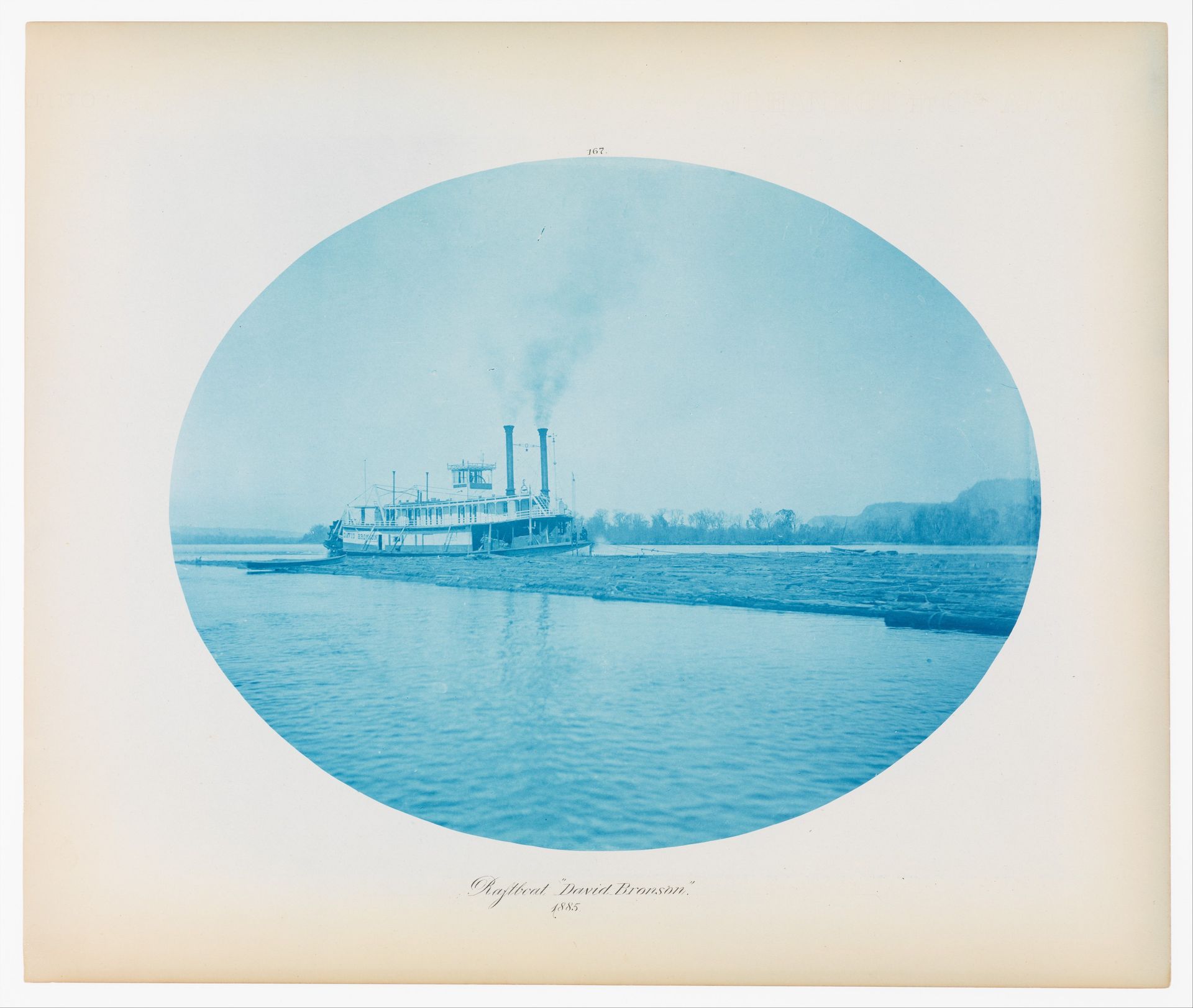 No. 167. Raftboat “David Bronson” by Henry P. Bosse