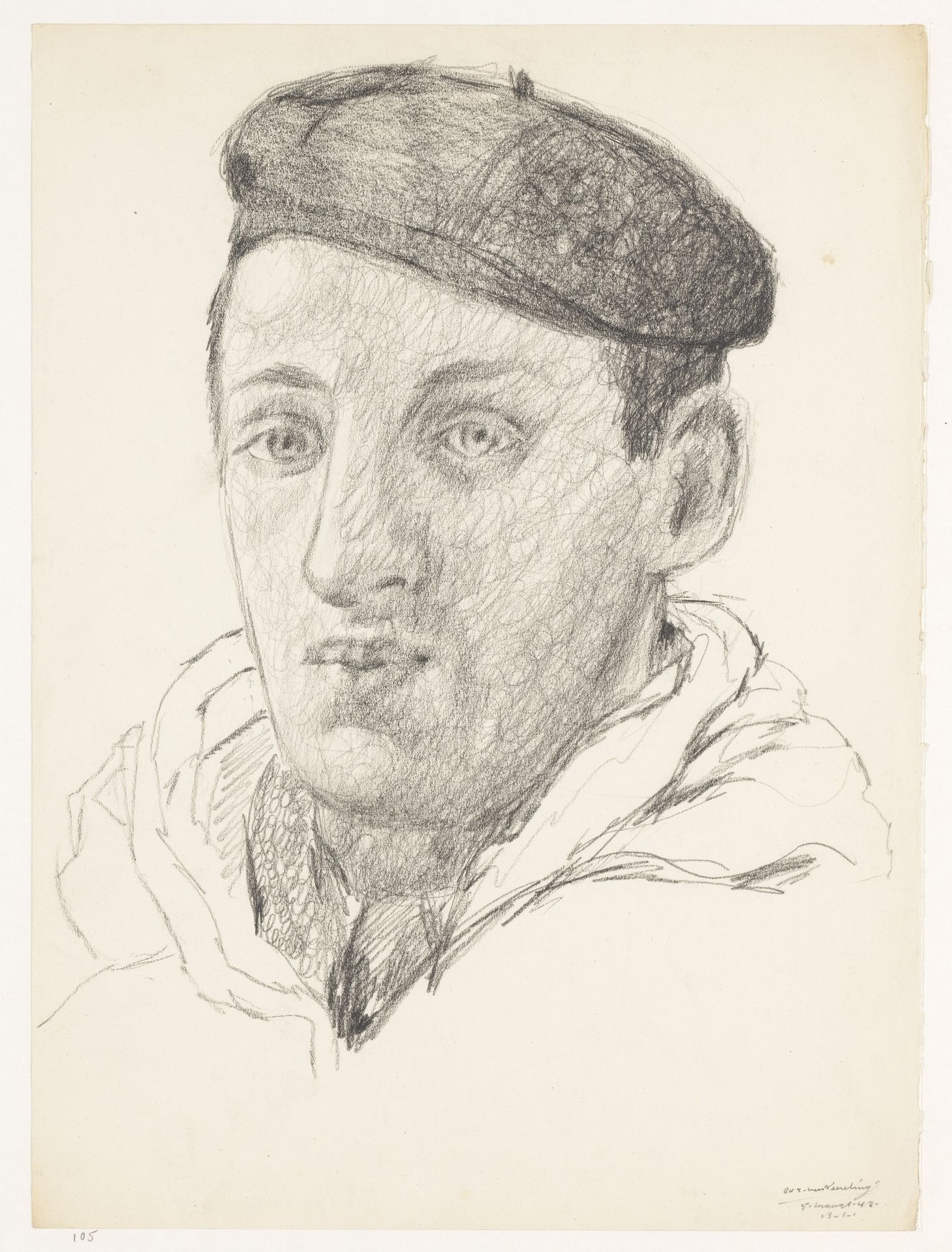 Zelfportret: B-1-1, 5 maart by Cor van Teeseling