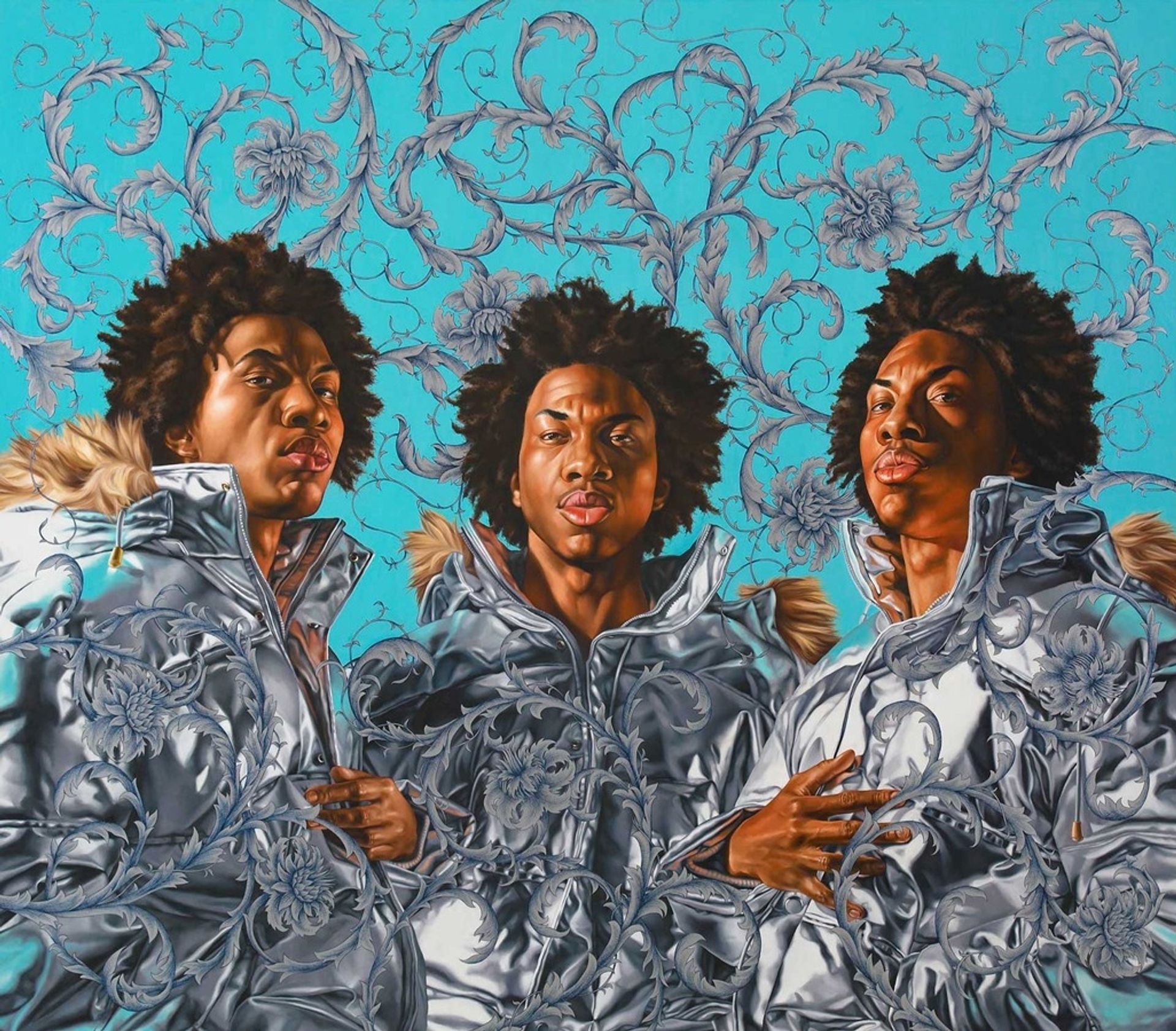 Triple Portrait Of Charles II by Kehinde Wiley